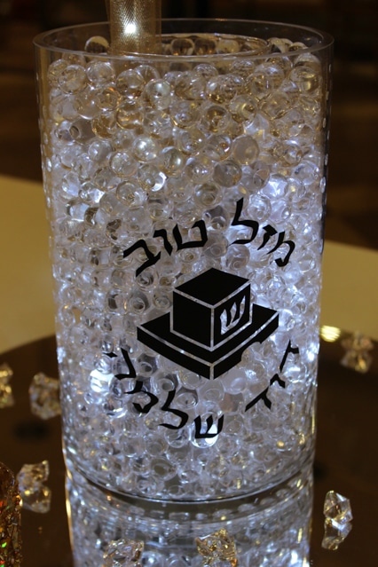 Aqua Gems with Custom Logo Decal and LED Lighting