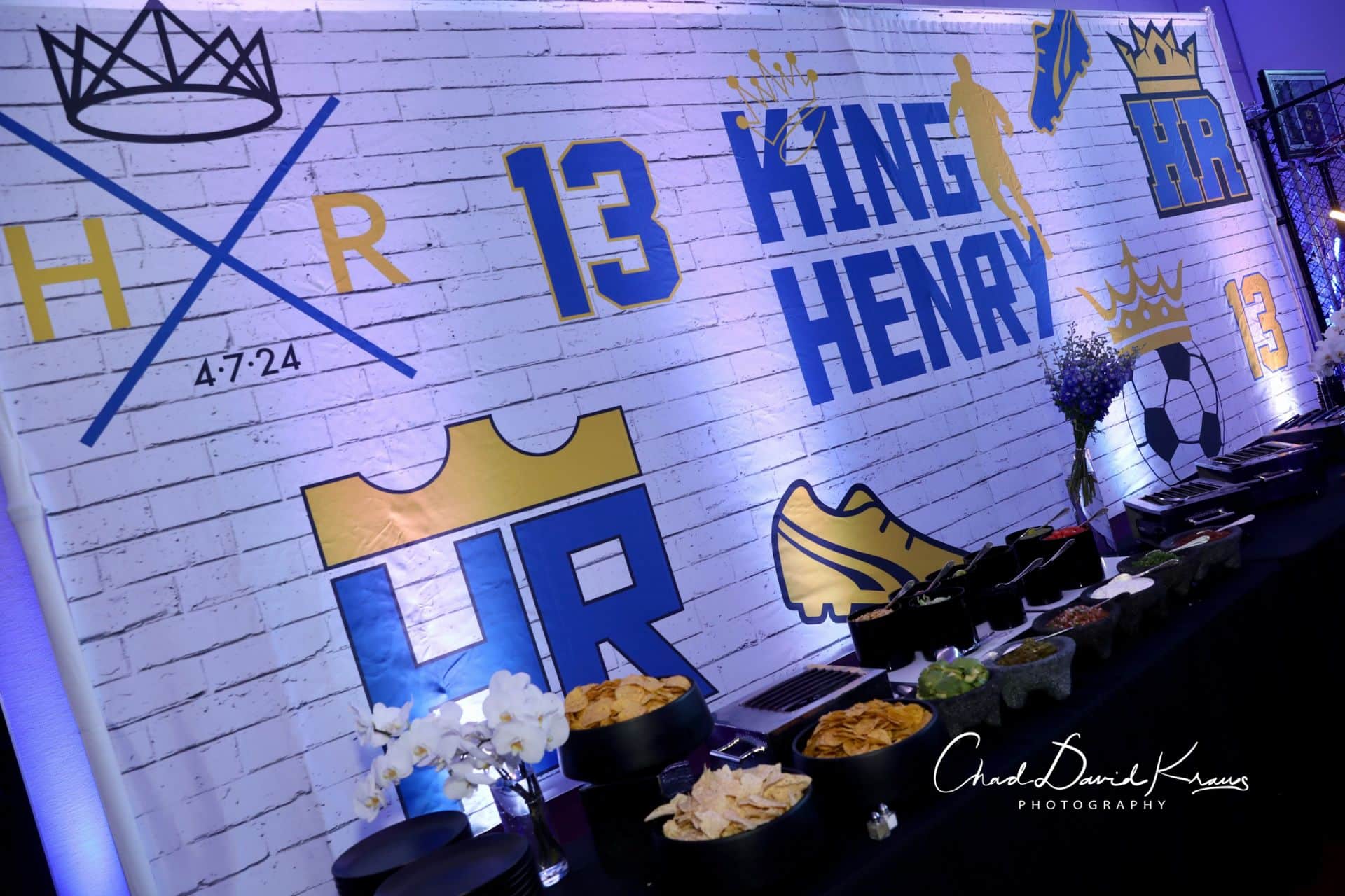 Soccer Themed Custom Mural