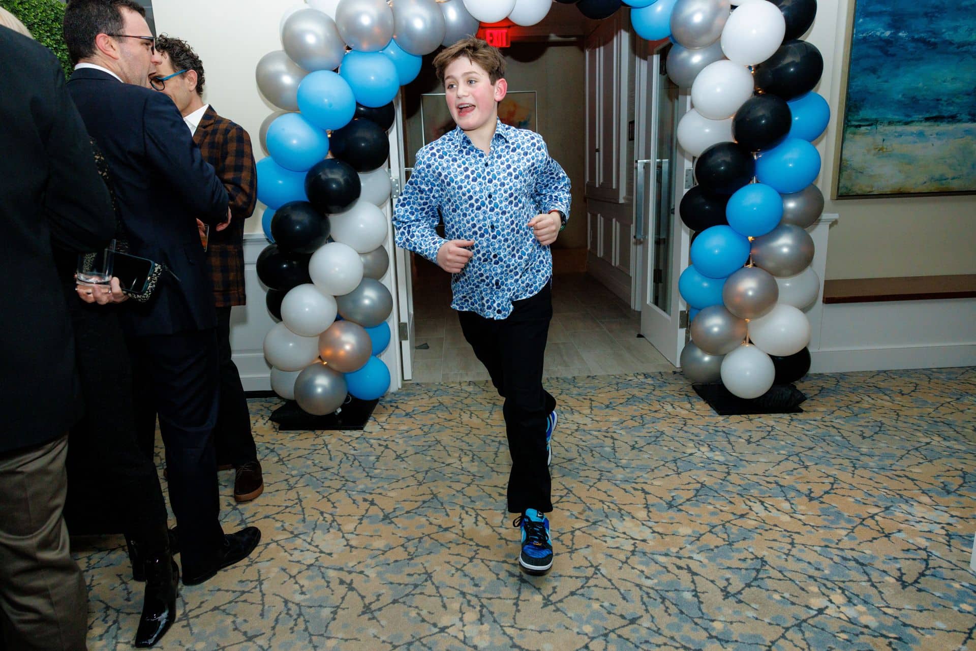 Balloon Arch for Bar Mitzvah