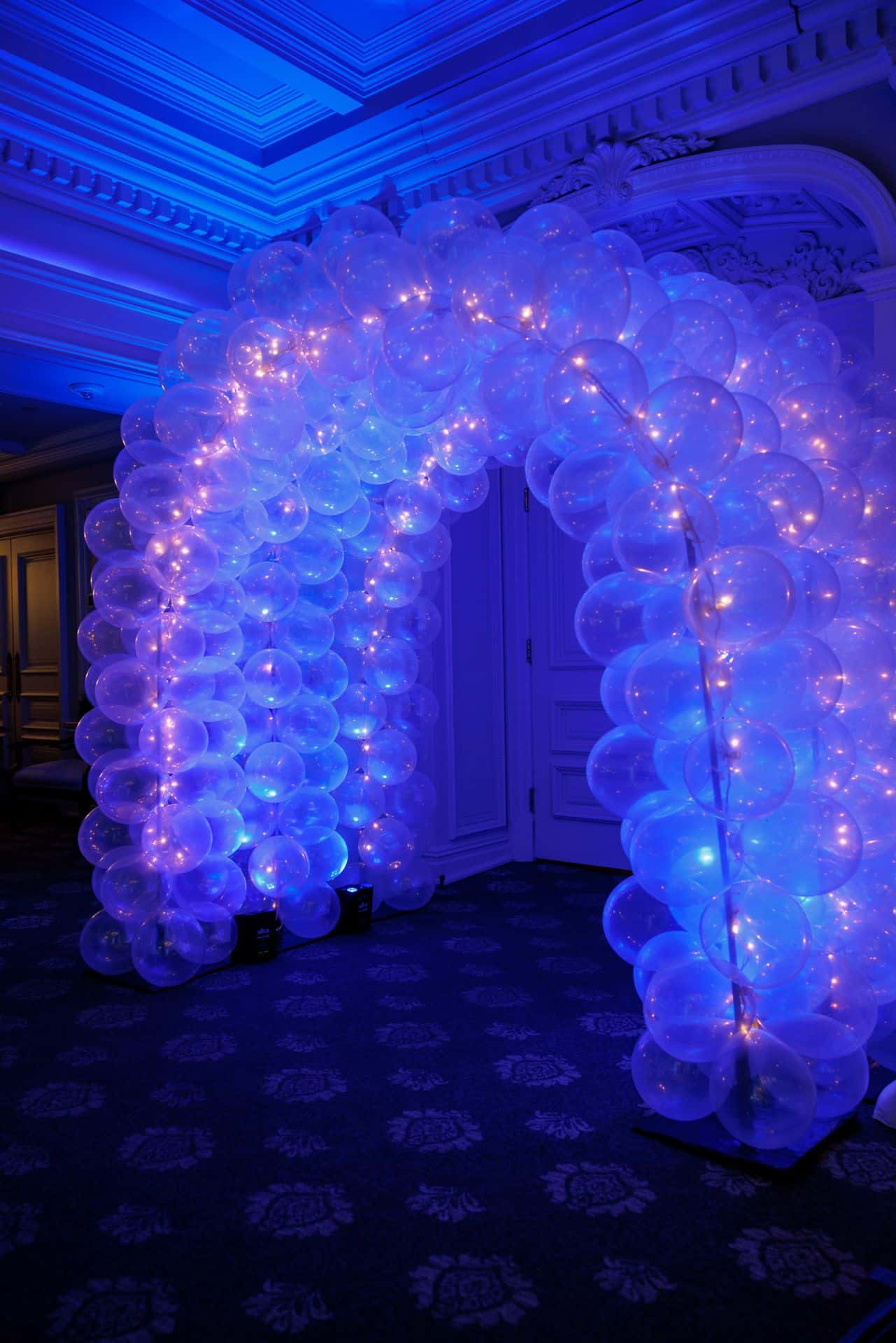 Clear Balloons Balloon Tunnel for Bar Mitzvah
