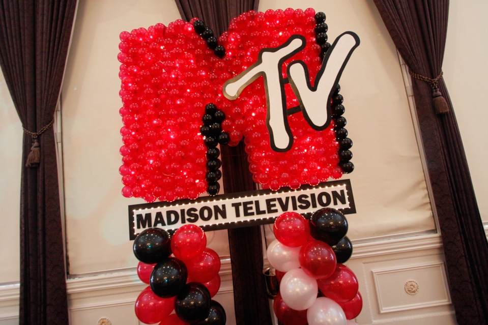 MTV Balloon Sculpture with Lights