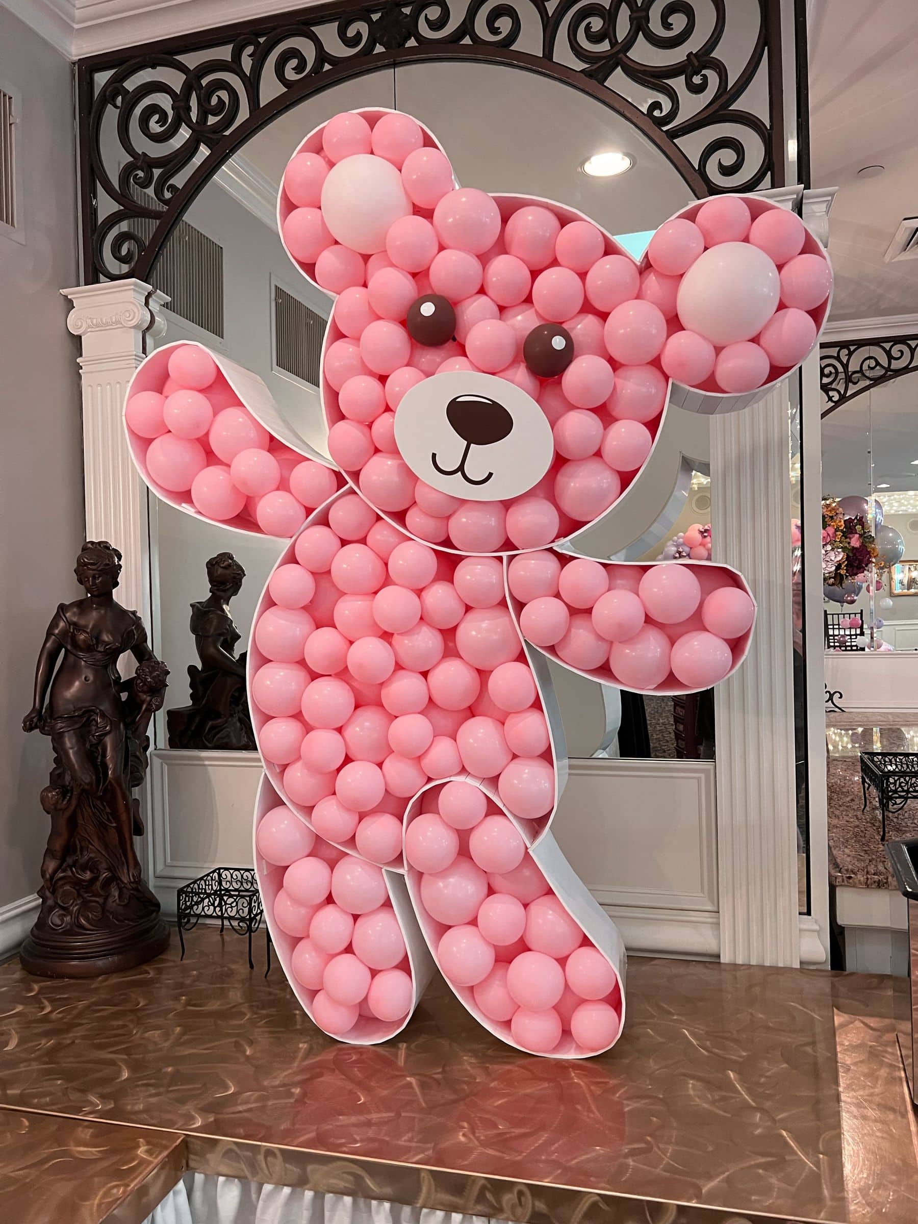 First Birthday Teddy Bear Balloon Sculpture