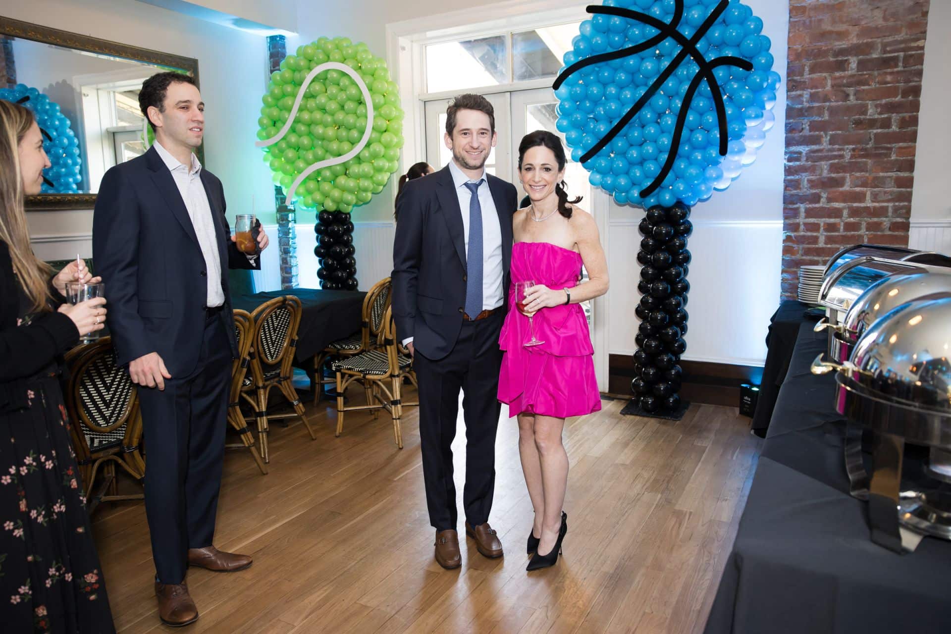 Tennis and Basketball Balloon Sculptures