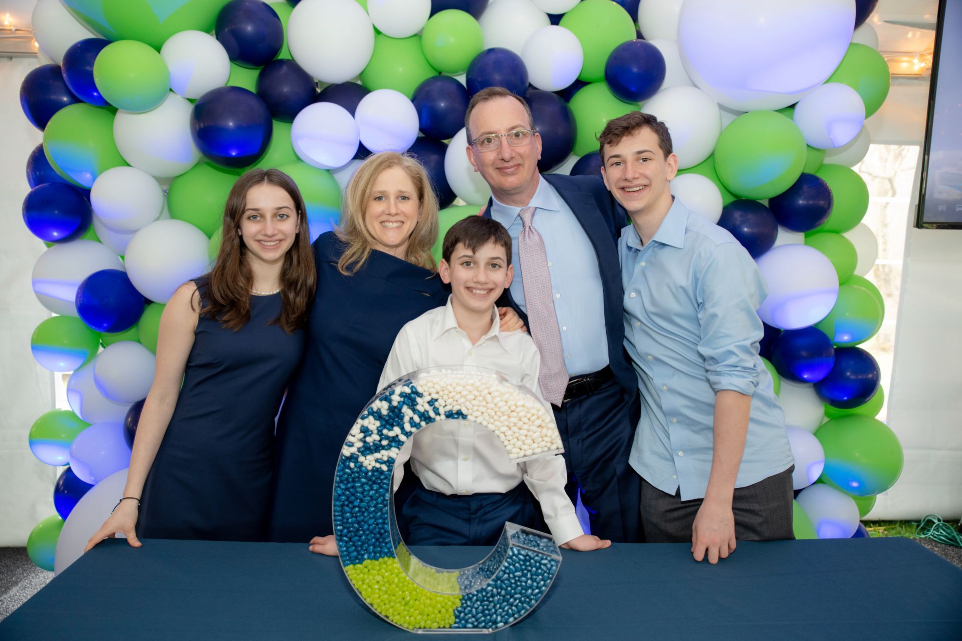 Organic Balloon Wall for Boys Party Decor