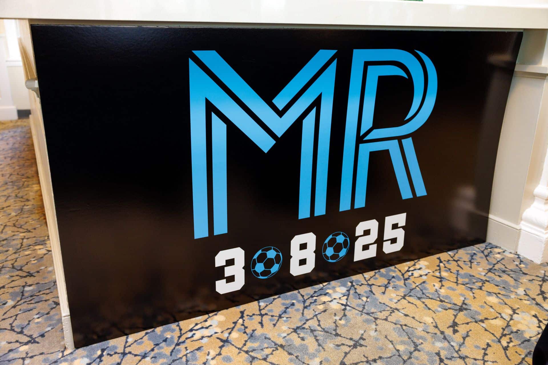 Custom Bar Mitzvah Bar Branding at Fairview Country Club