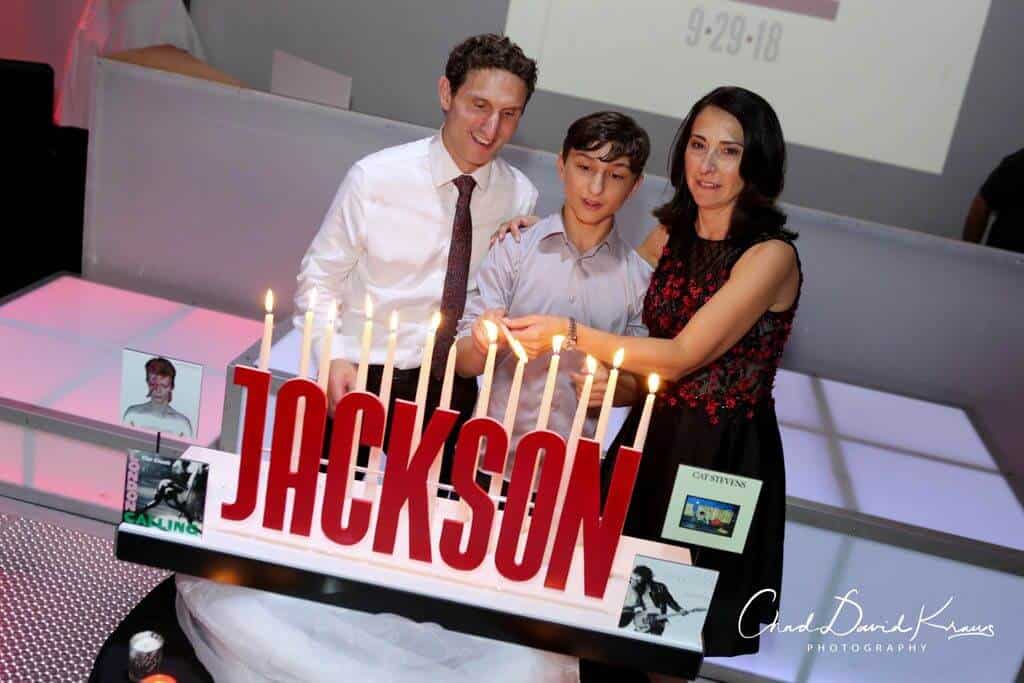 Music Themed Candle Lighting Display with Album Covers