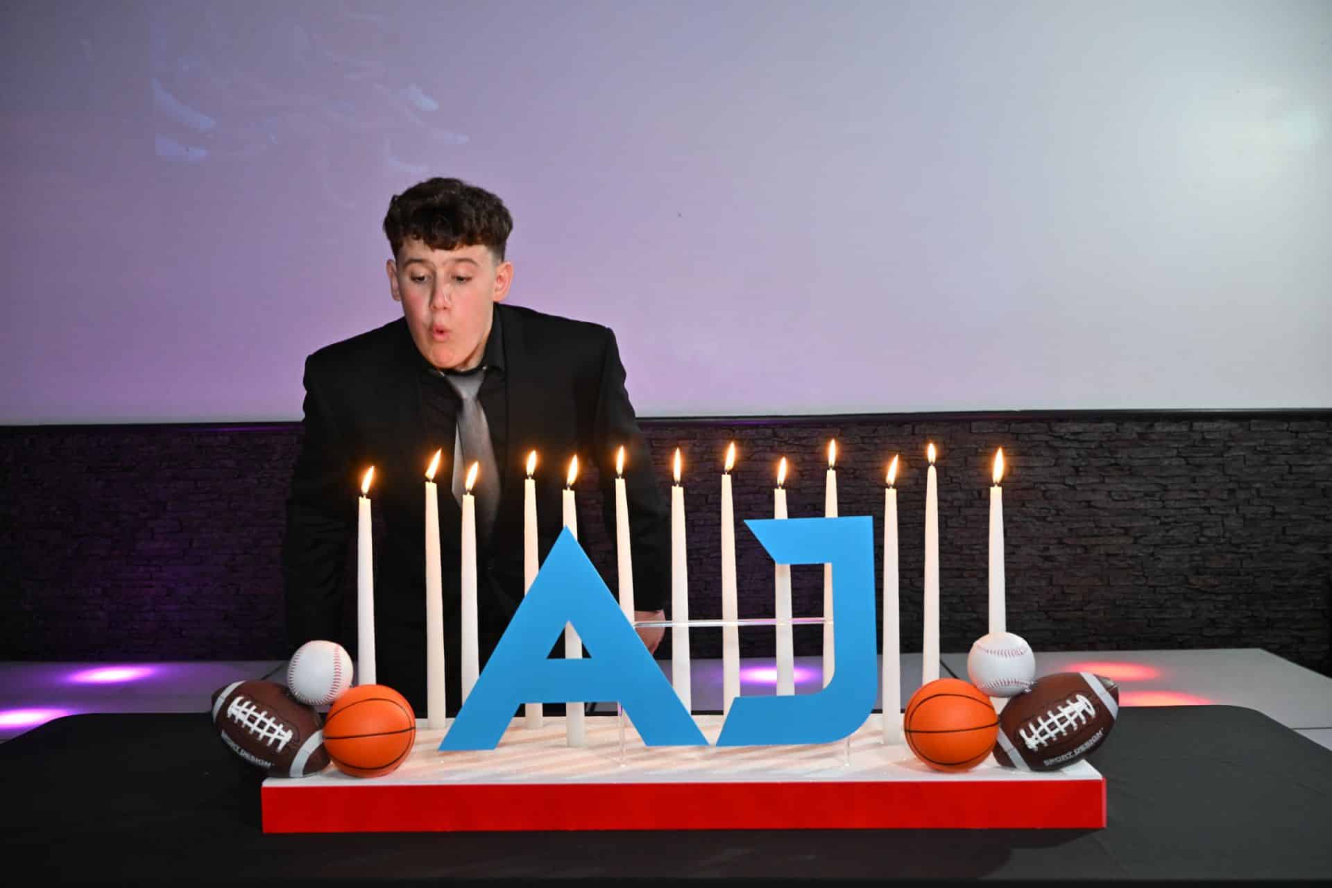 Sports Candle Lighting Display