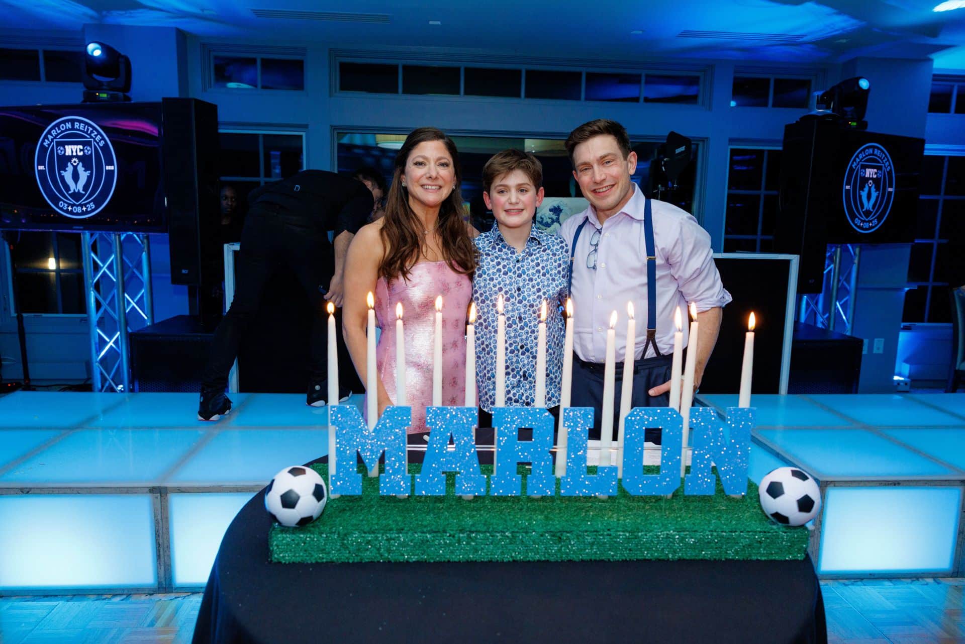 Custom Sports Theme Candle Lighting