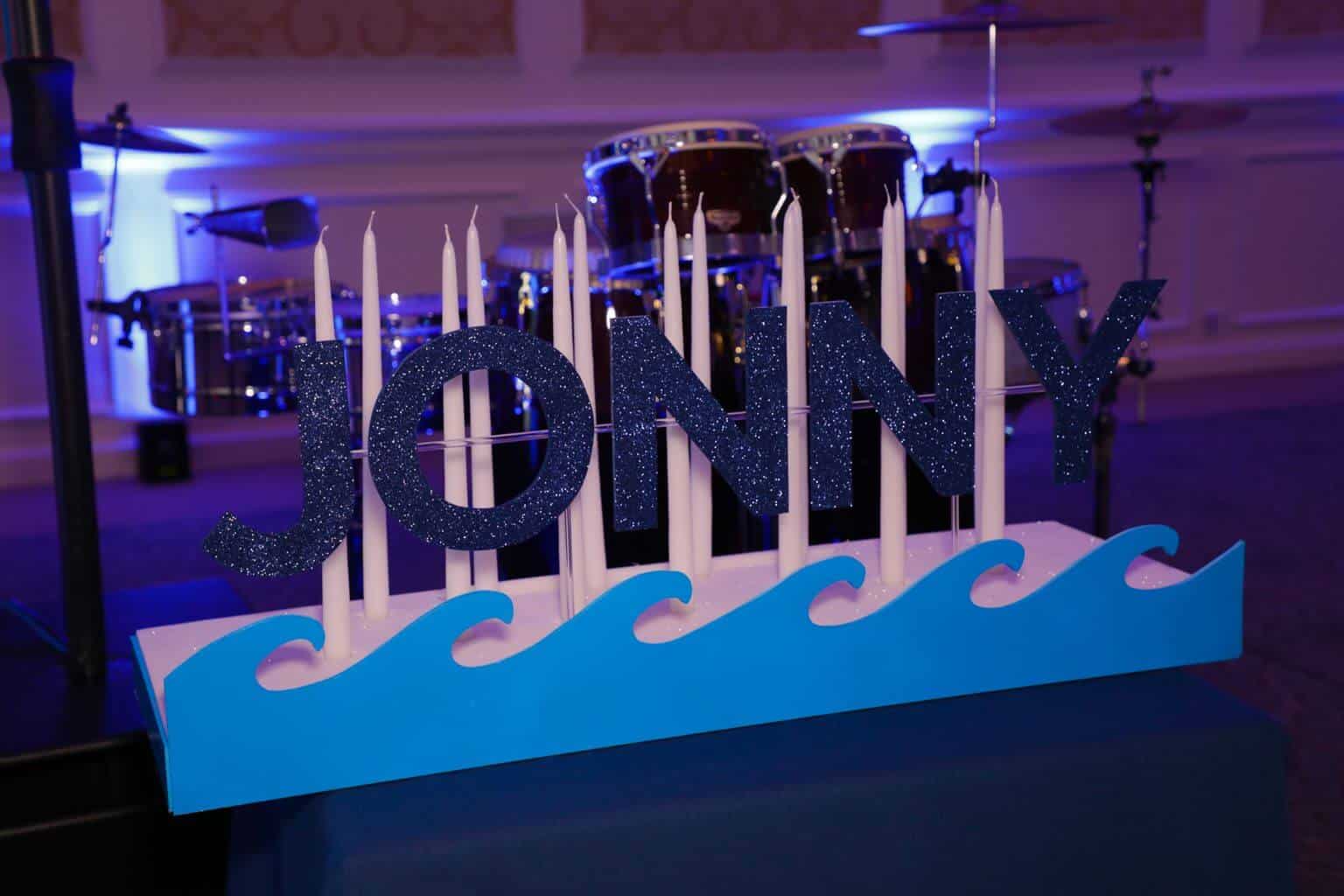 Custom Waves Candle Lighting