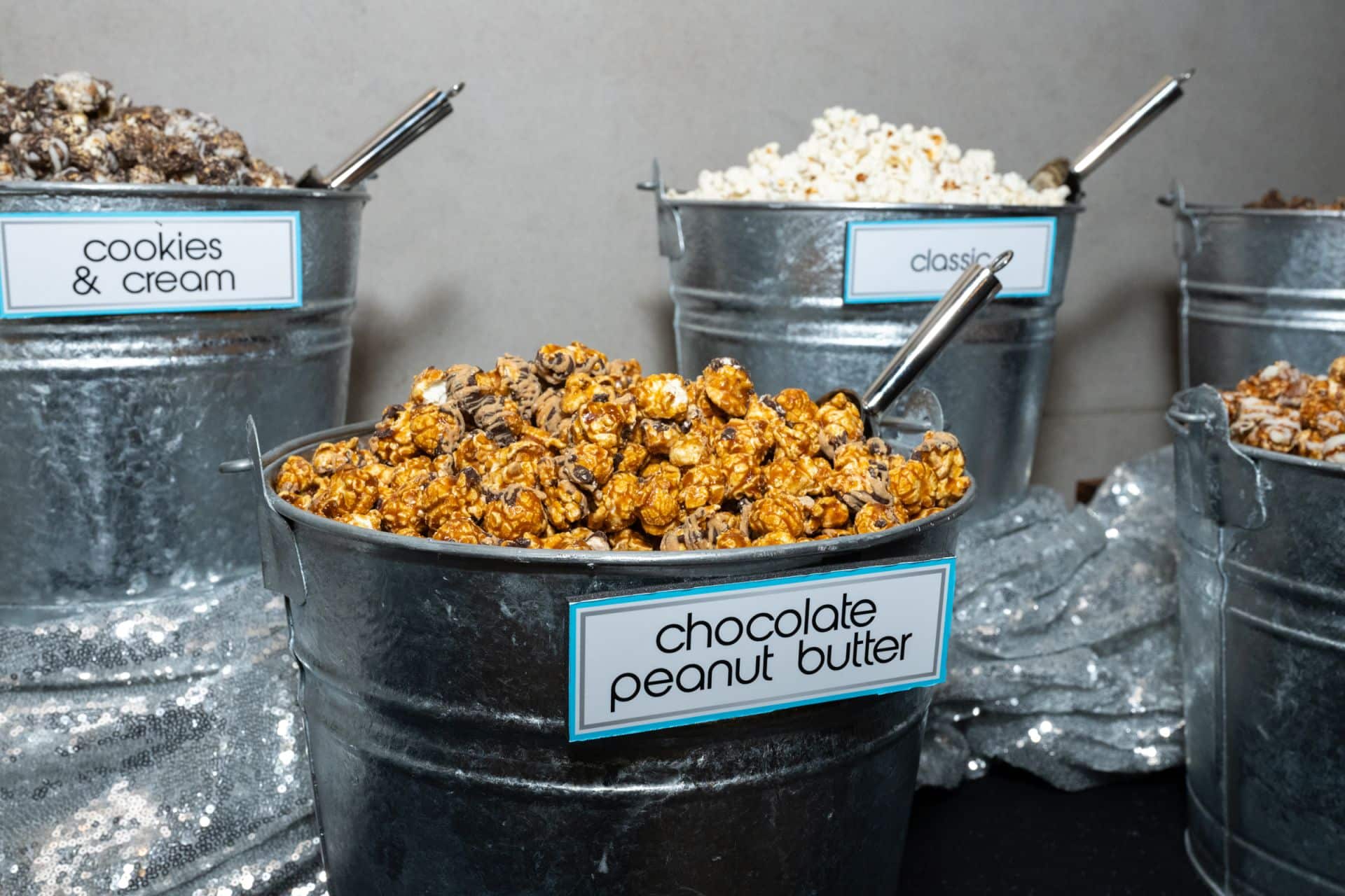 Pop Corn Flavor Signage