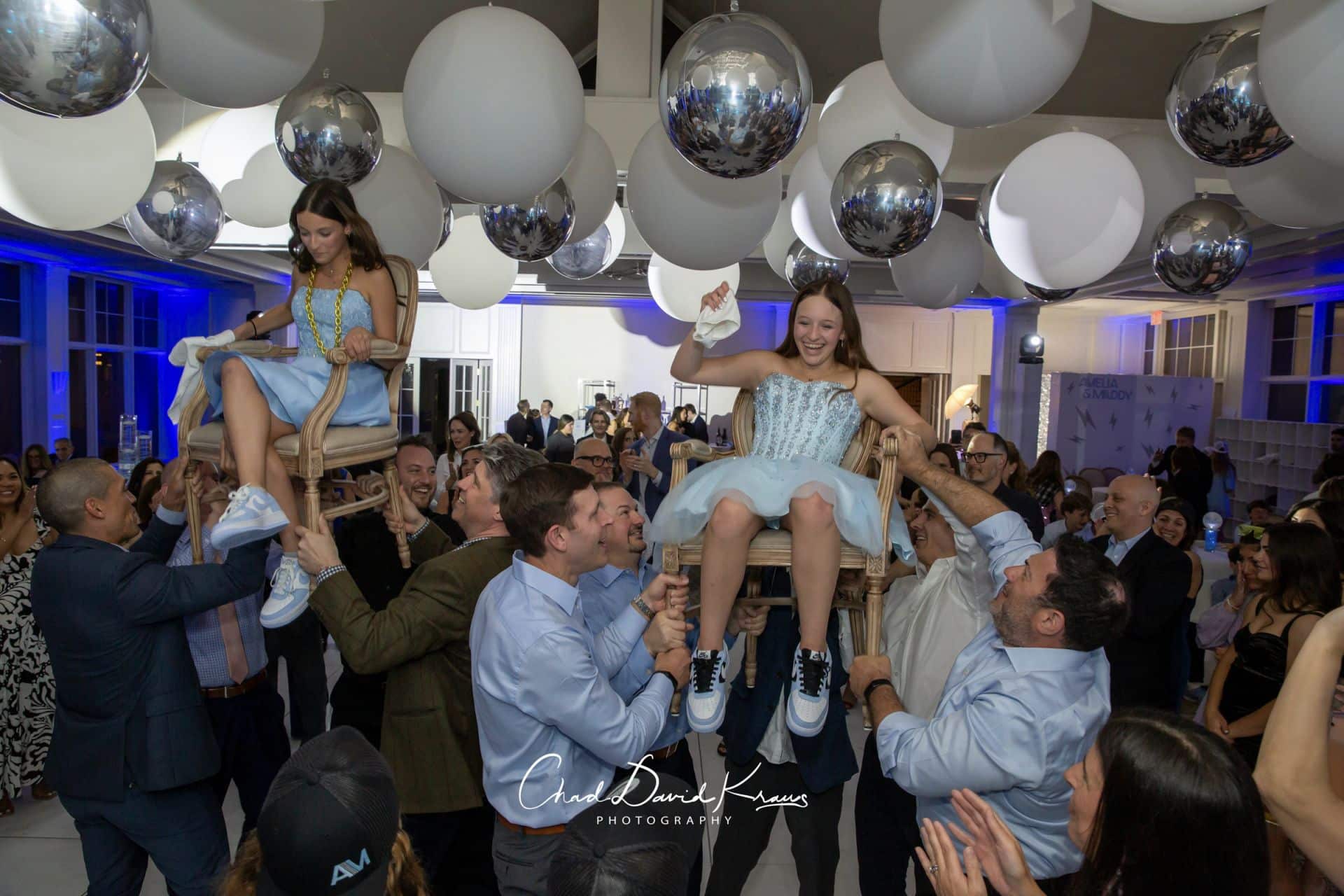 Bat Mitzvah Ceiling Treatment at Beach Point Club