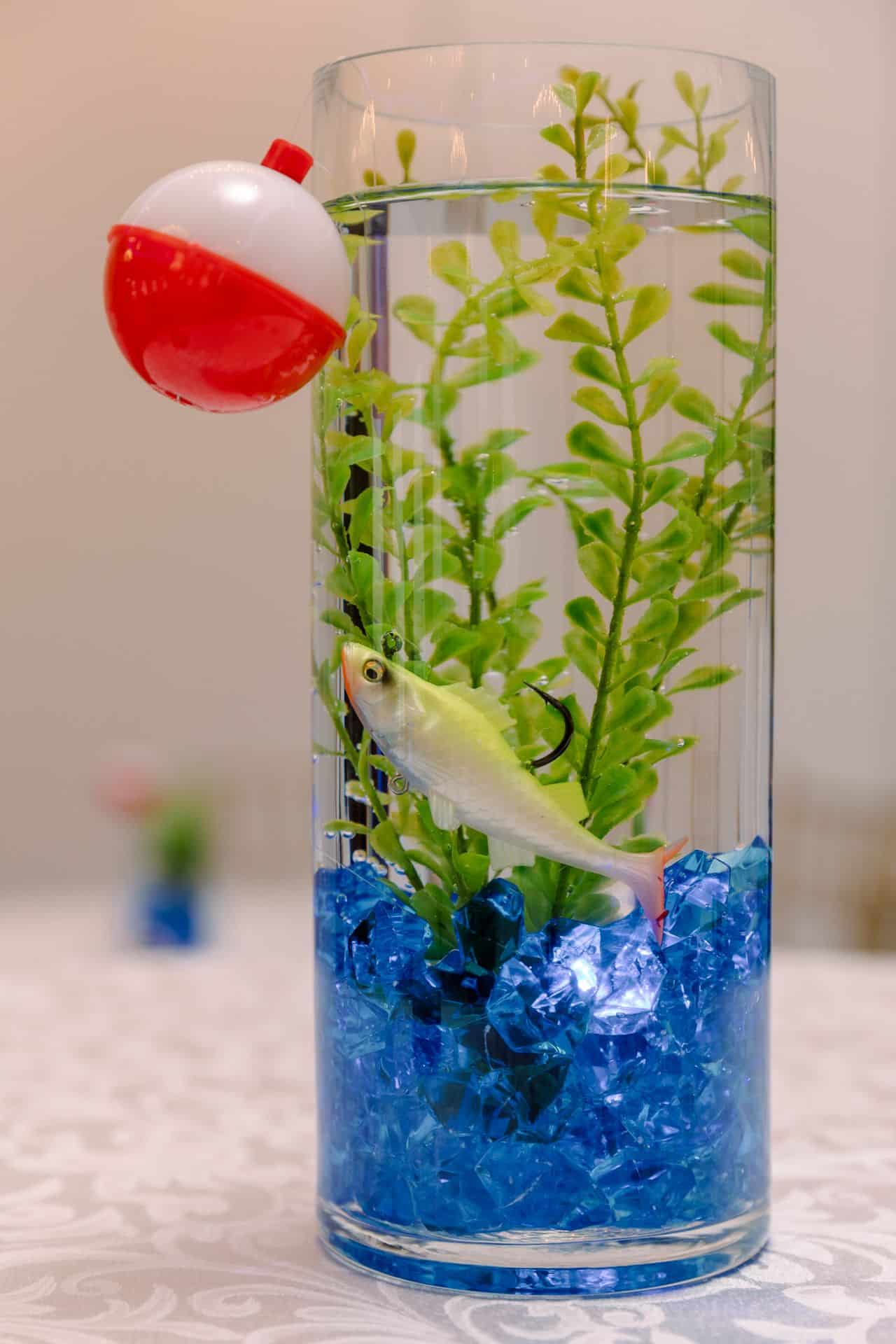Custom Fish Theme Cocktail Centerpiece