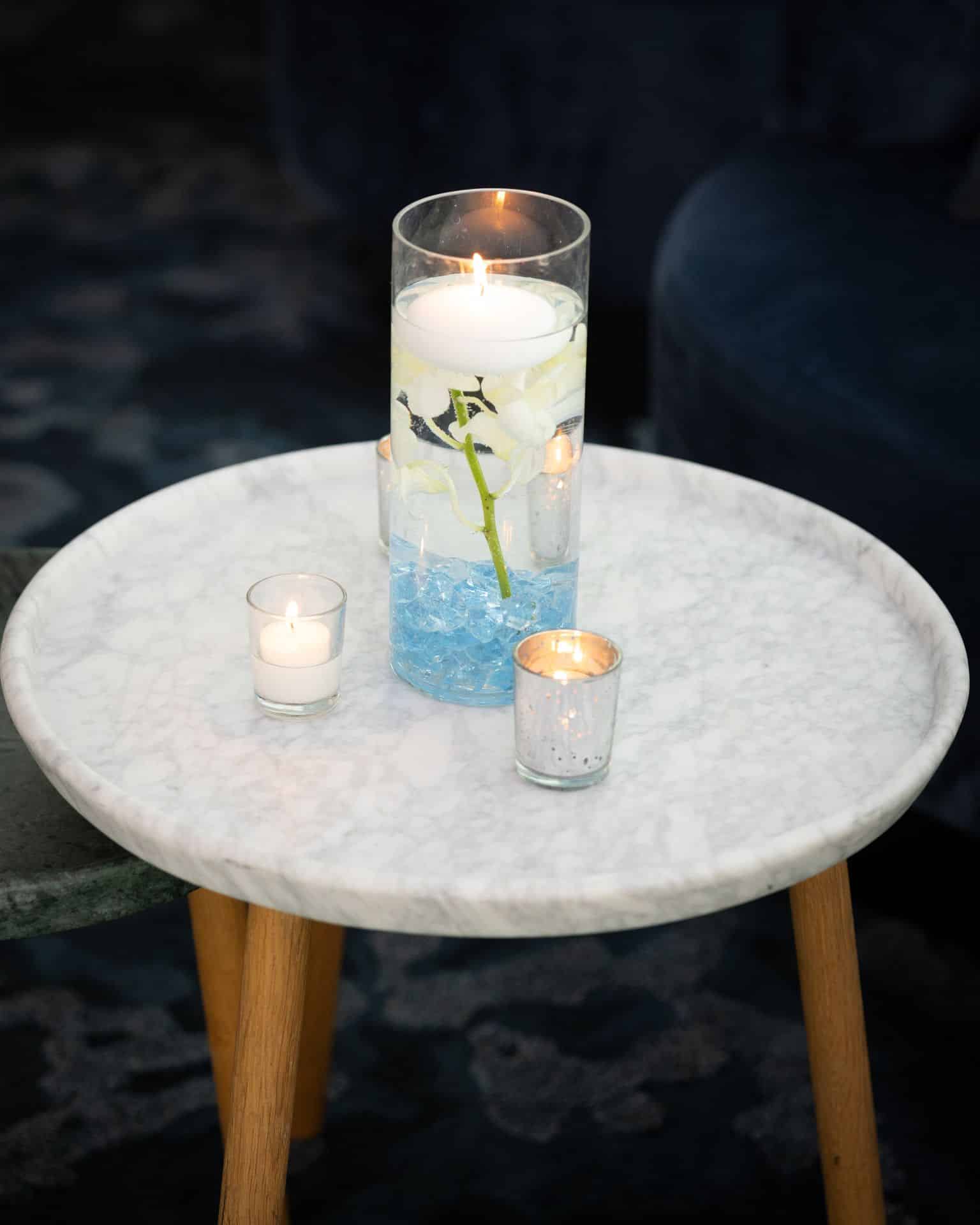 Orchid LED Cocktail Centerpiece