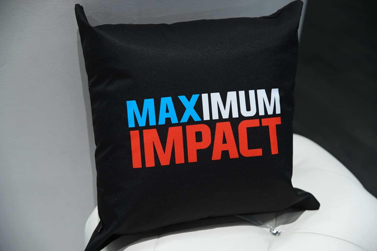 Surf Themed Bar Mitzvah Pillow with Custom Logo