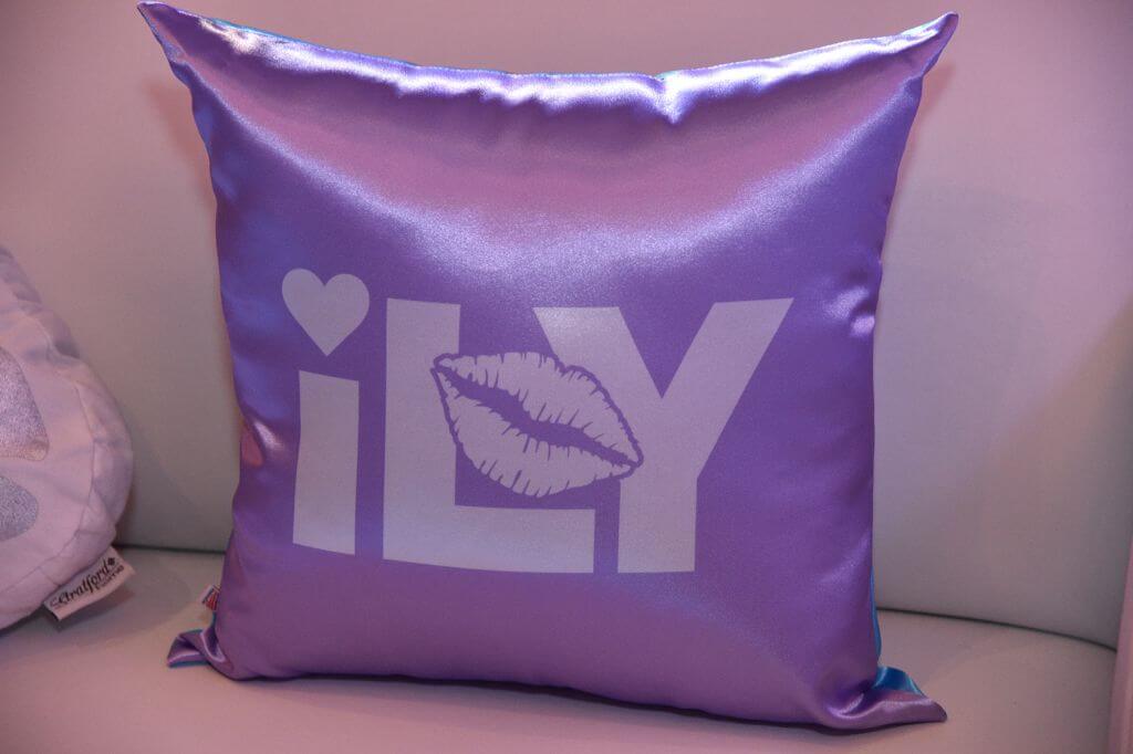 Bat Mitzvah Logo Pillow for Custom Lounge