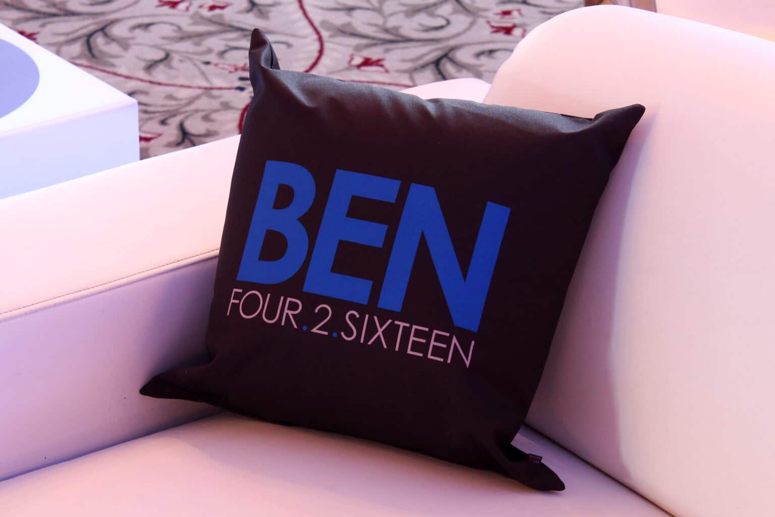Custom Bar Mitzvah Logo Pillow