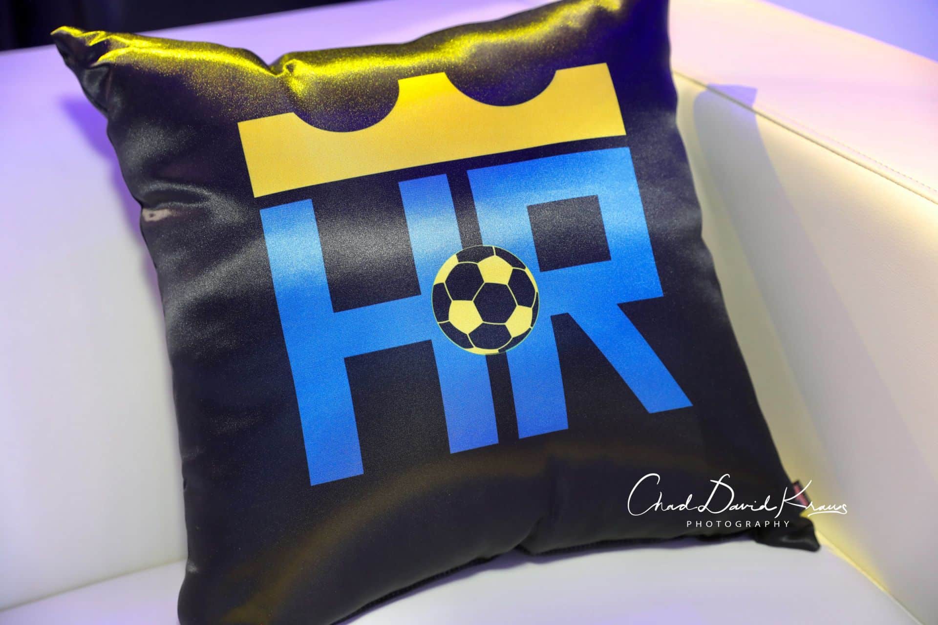 Custom King Logo Pillow