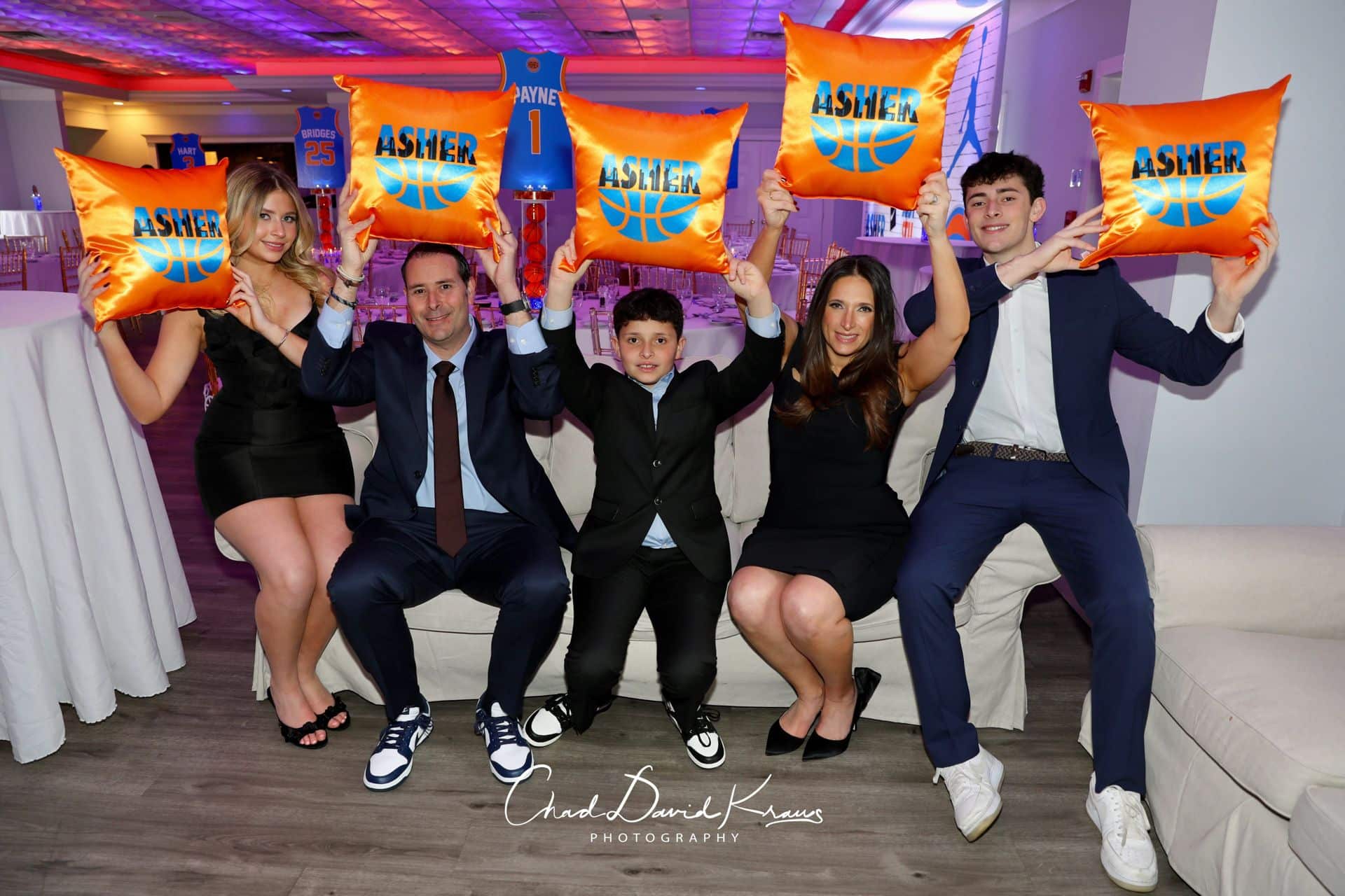 Custom Basketball Logo Pillows