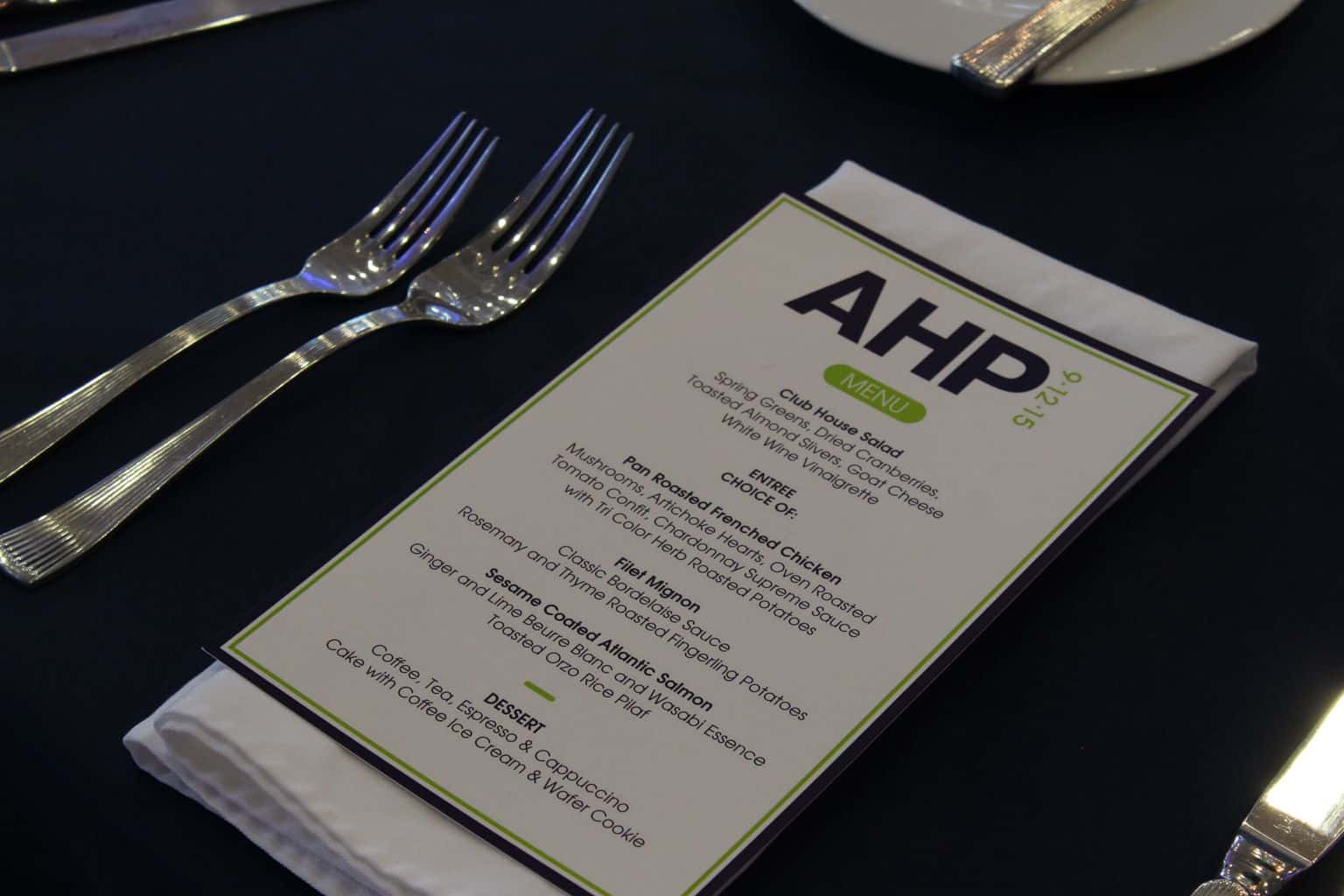 Custom Bar Mitzvah Menus with Logo