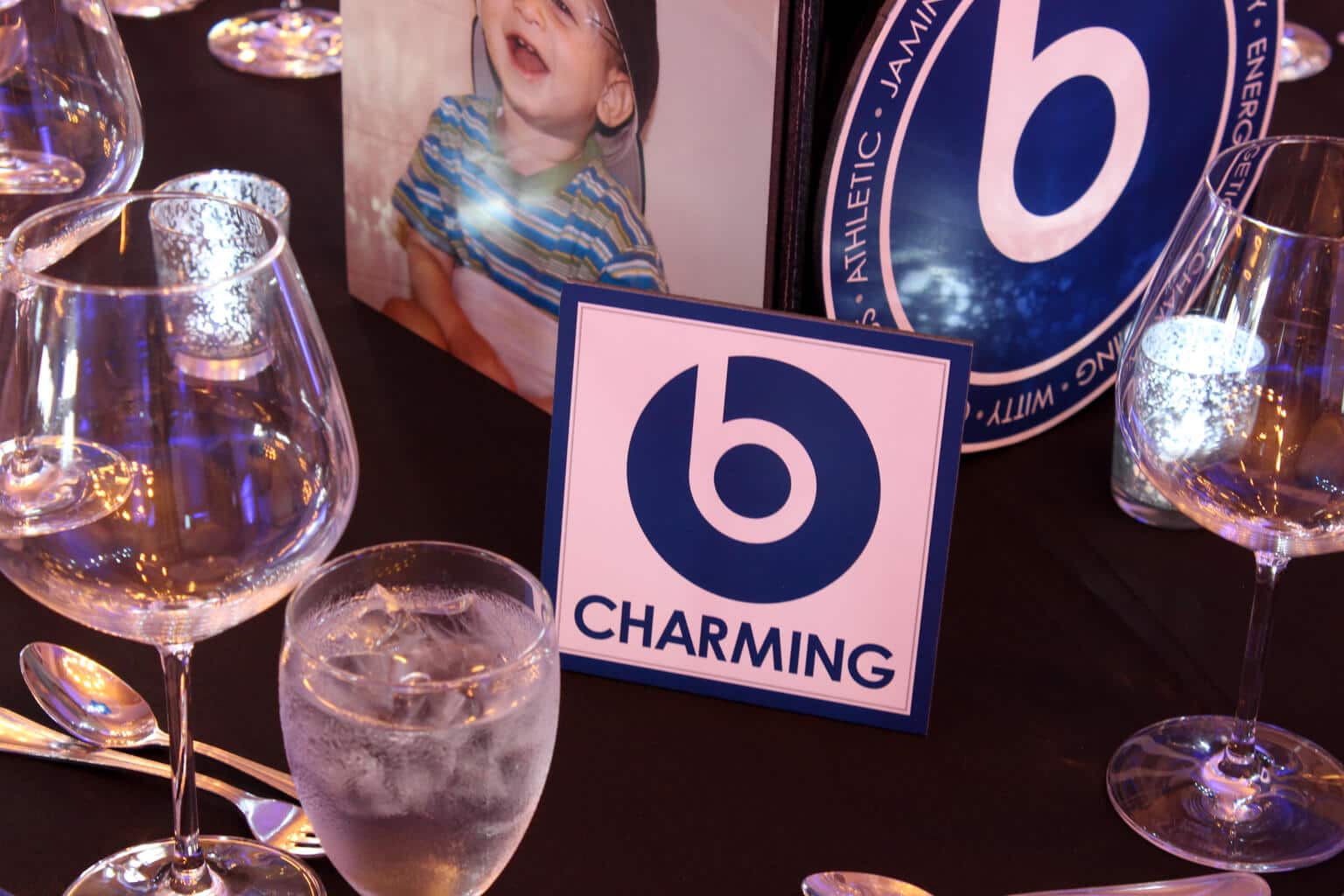 Custom Table sign for Bar Mitzvah