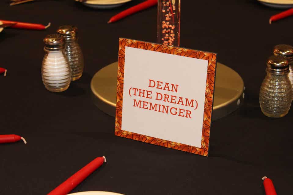 Basketball Themed Bar Mitzvah Table Sign