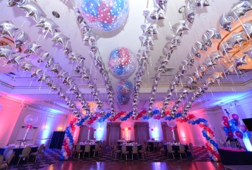 Balloon Canopy Wrap Around Dance Floor
