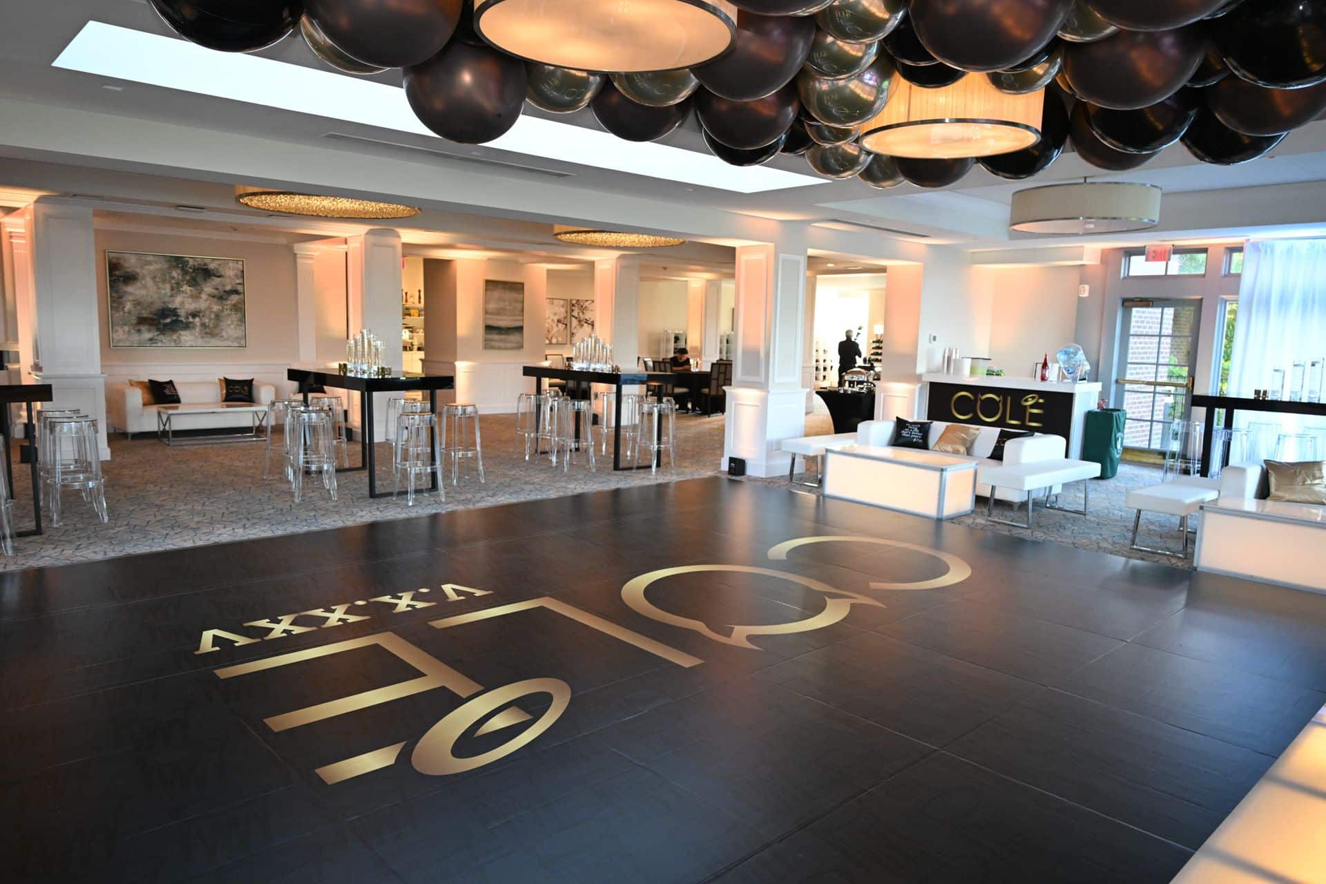 Bar Mitzvah Dance Floor Wrap