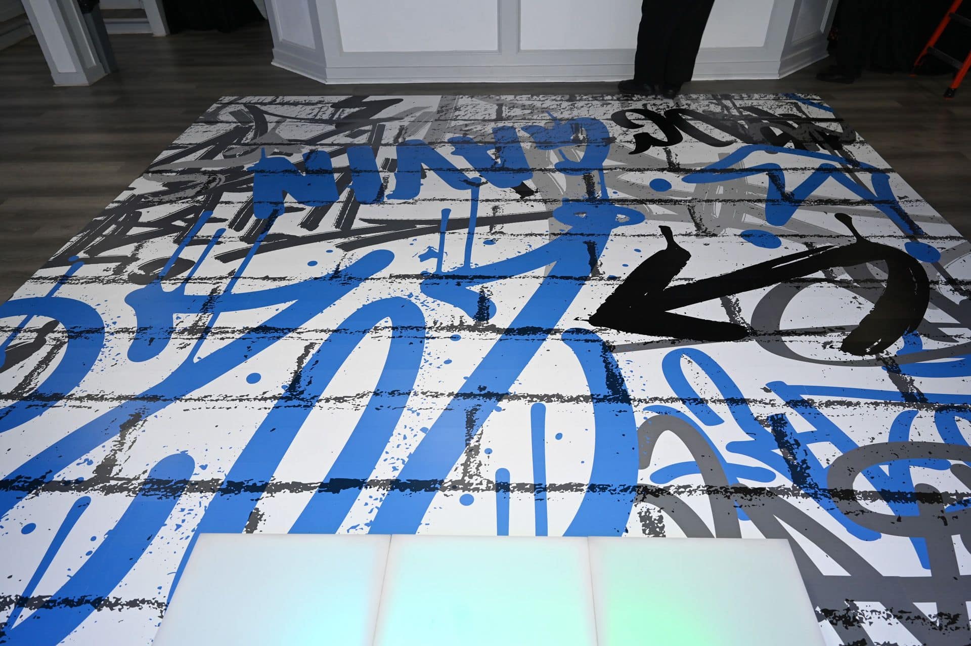 Custom Dance Floor Wrap for a Bar Mitzvah