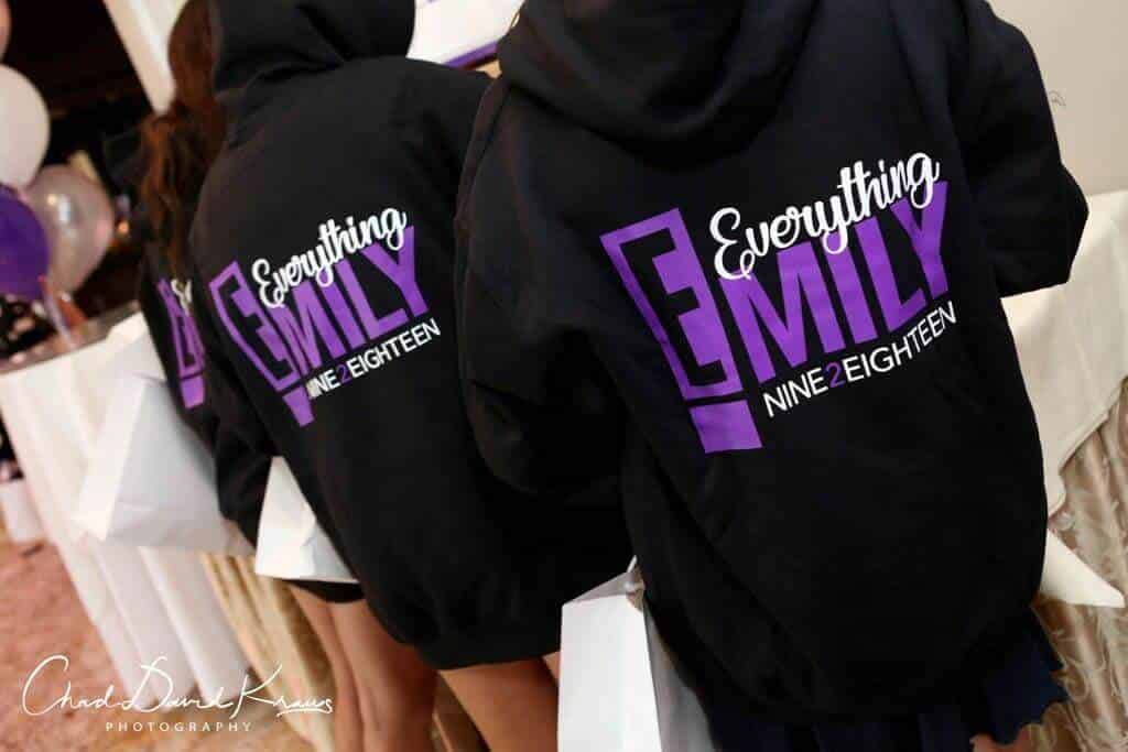 Custom Bat Mitzvah Sweatshirts with Logo