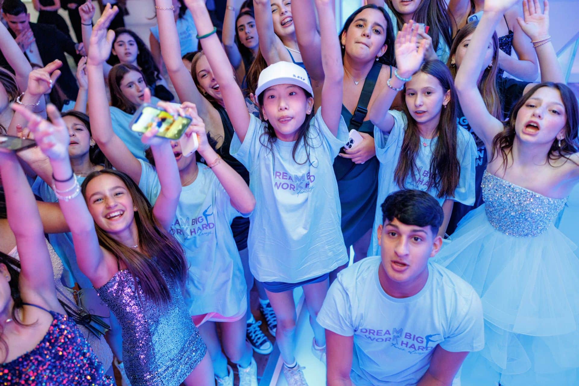 Bat Mitzvah Custom Logo Ombre Swag
