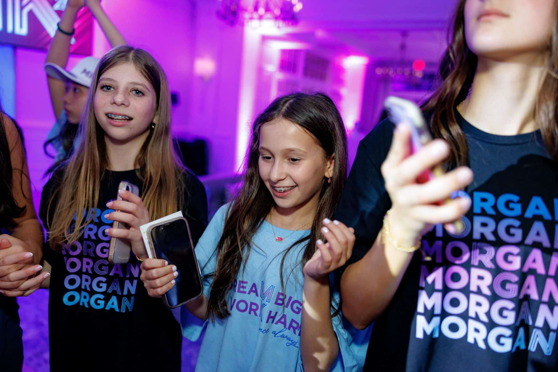 Bat Mitzvah Custom Logo Ombre Swag