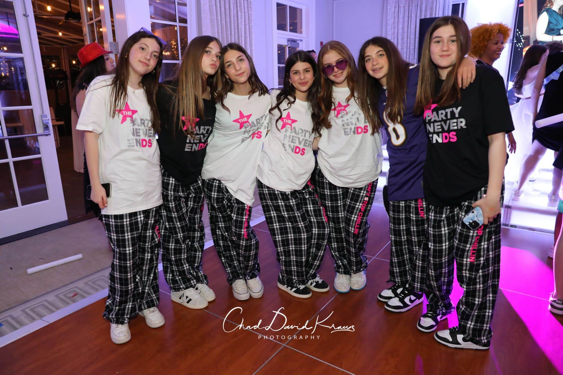 Custom Logo Bat Mitzvah Tees & PJ's
