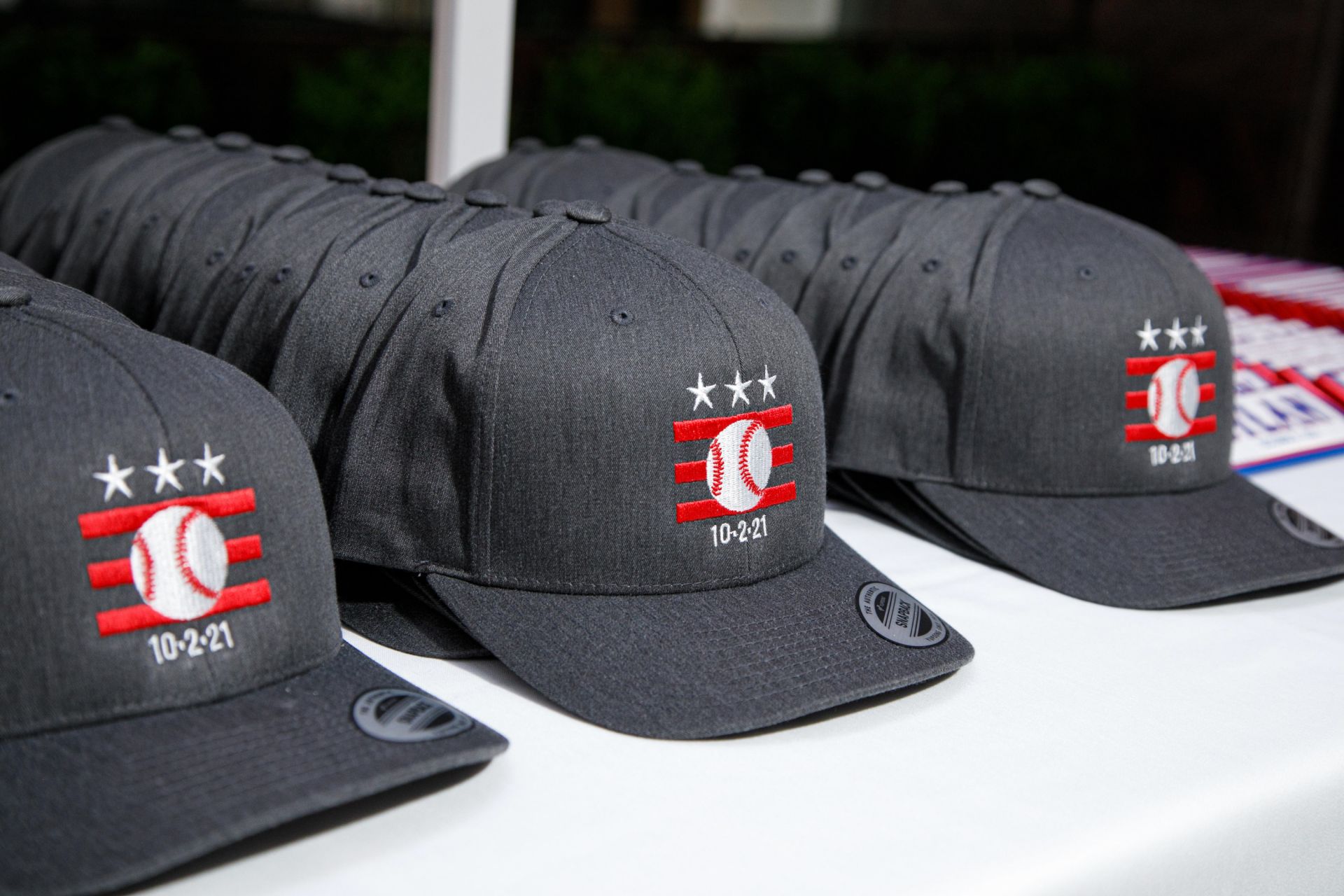 Custom Baseball Cap with Logo for Bar Mitzvah Party Favor