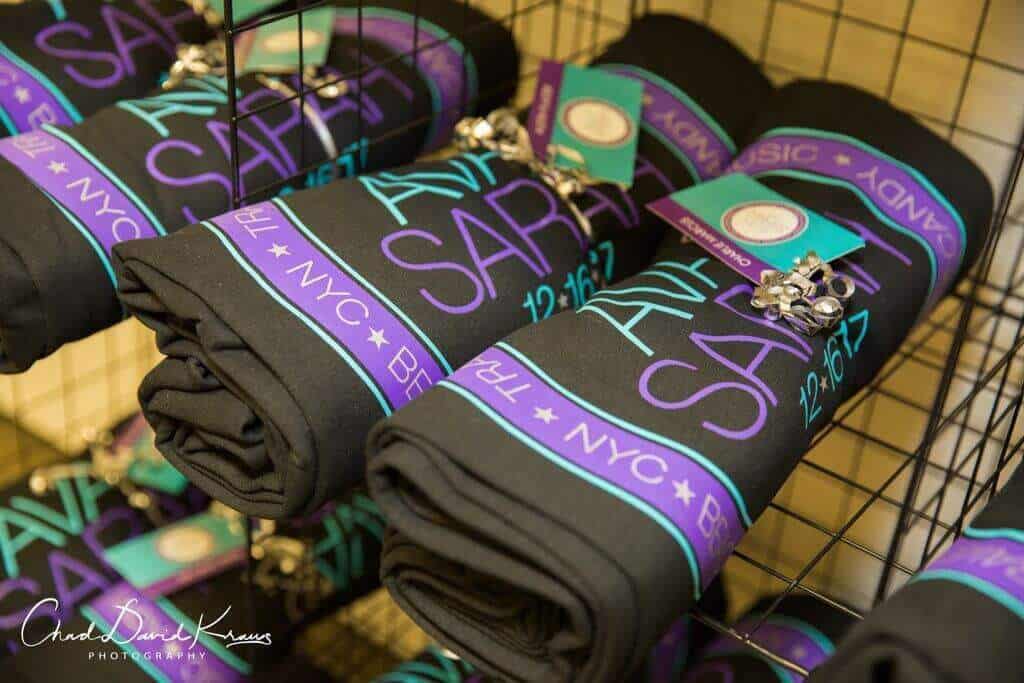 Blanket Party Favors with Custom Logo