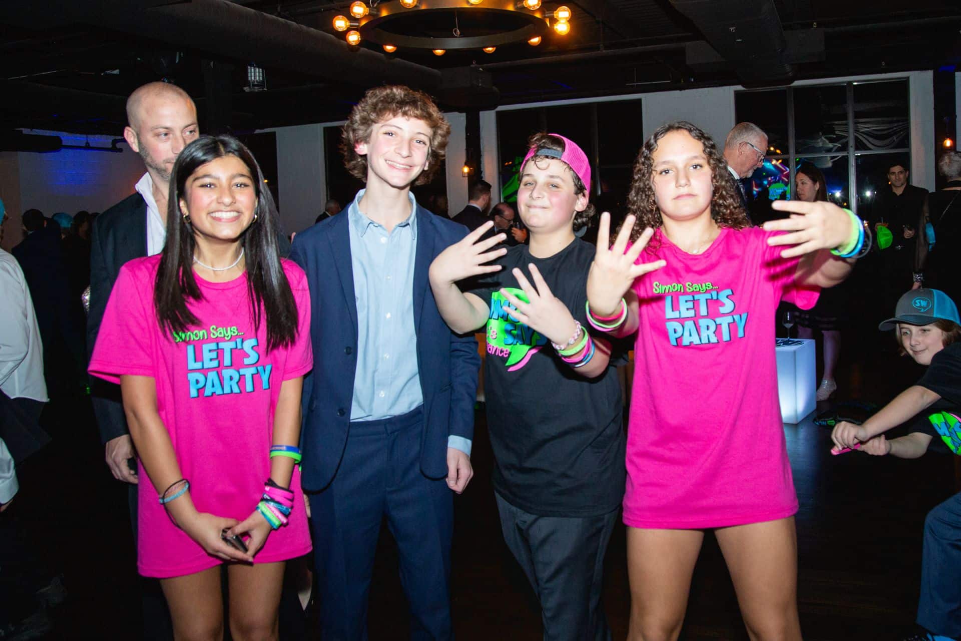 Custom Bar Mitzvah Neon Swag