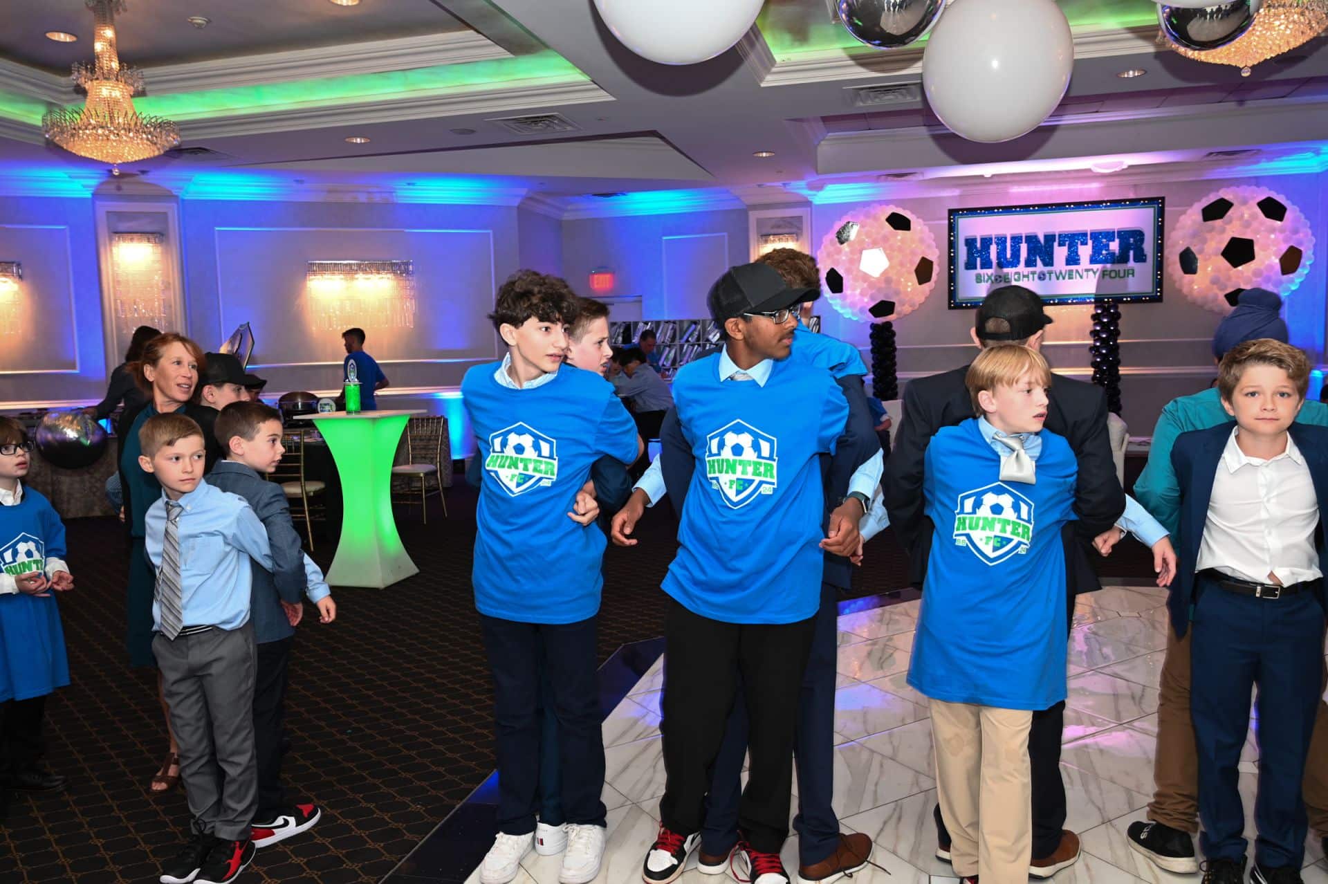 Custom Soccer Logo Swag for Bar Mitzvah