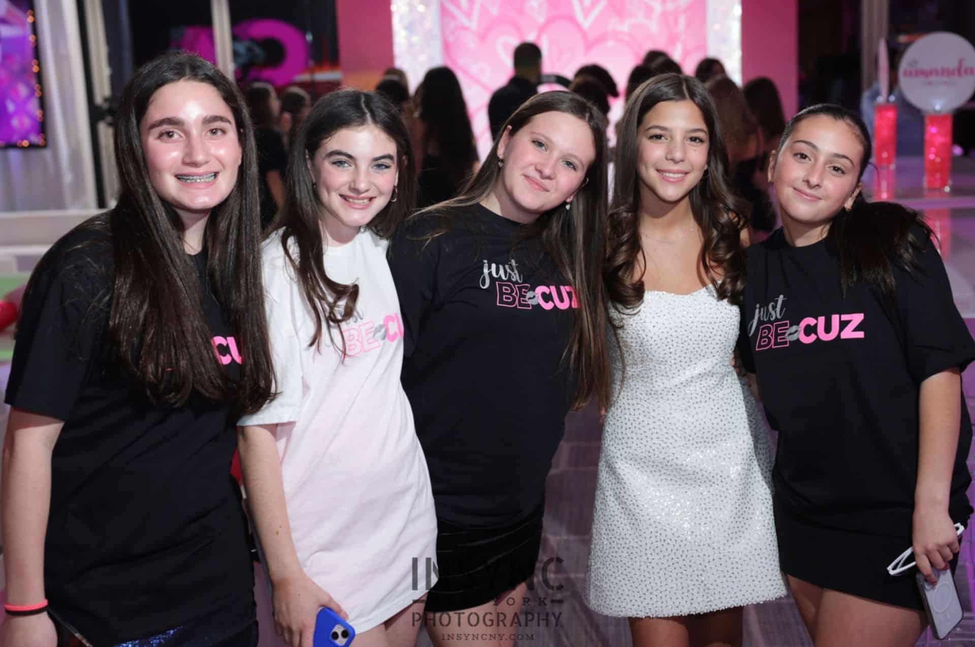 Custom Dance Floor Tees for Bat Mitzvah