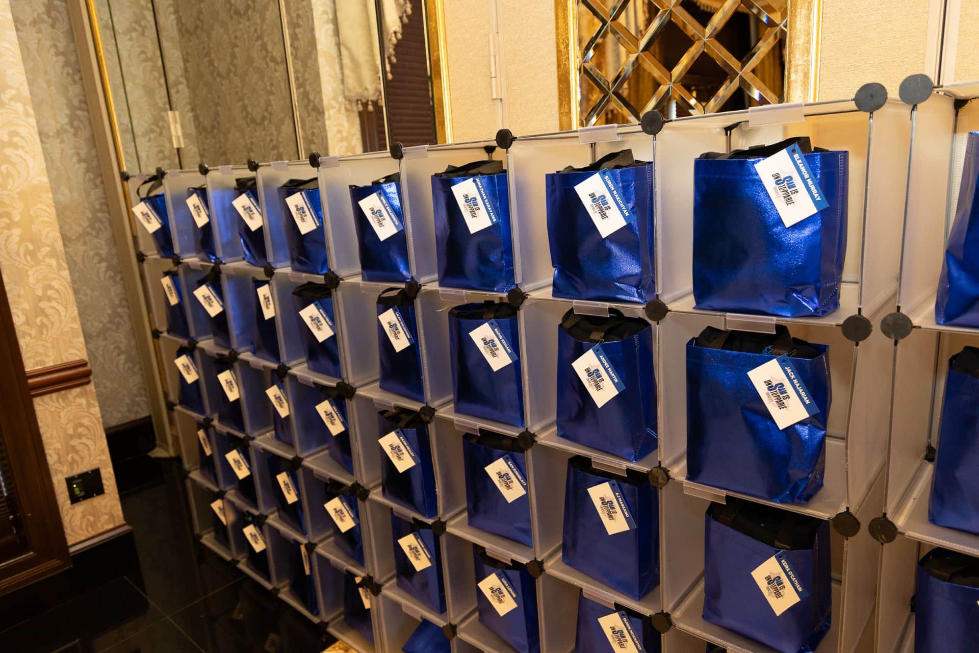 Custom Logo Tags for Bar Mitzvah Favor Bags