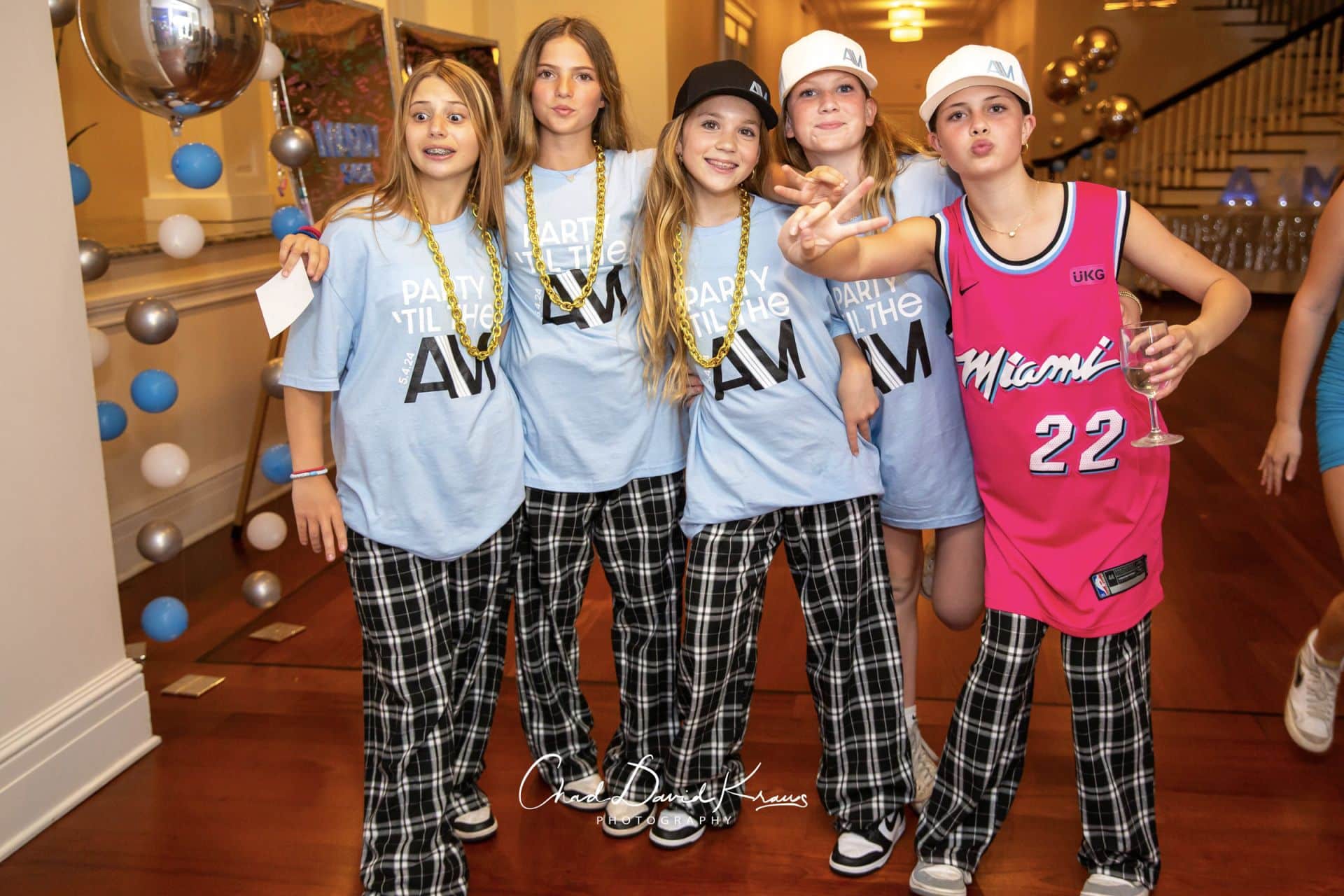 Custom Bat Mitzvah Dance Floor Swag