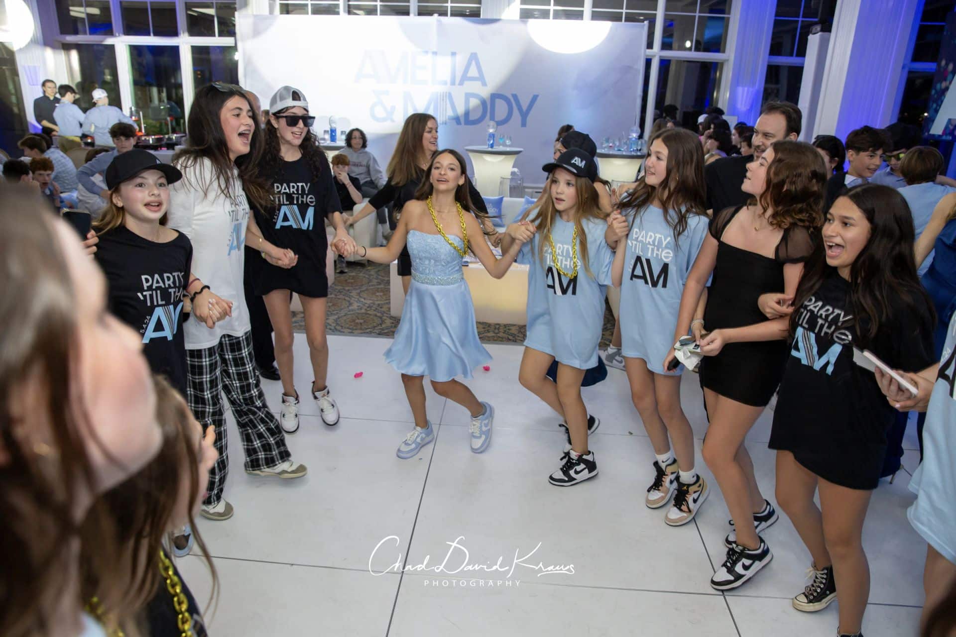 Bat Mitzvah Dance Floor Swag