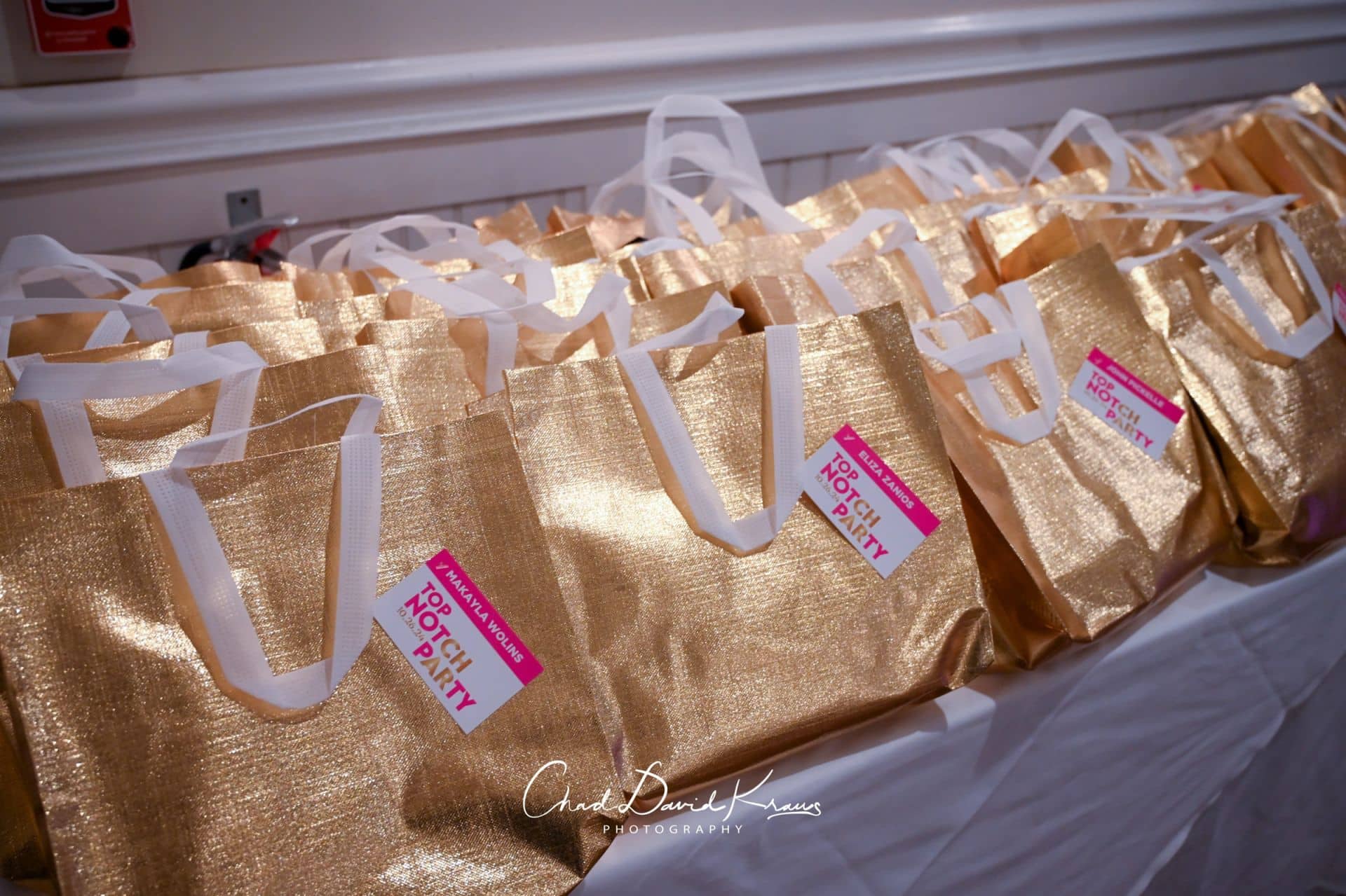 Custom Bat Mitzvah Swag Favor Bags