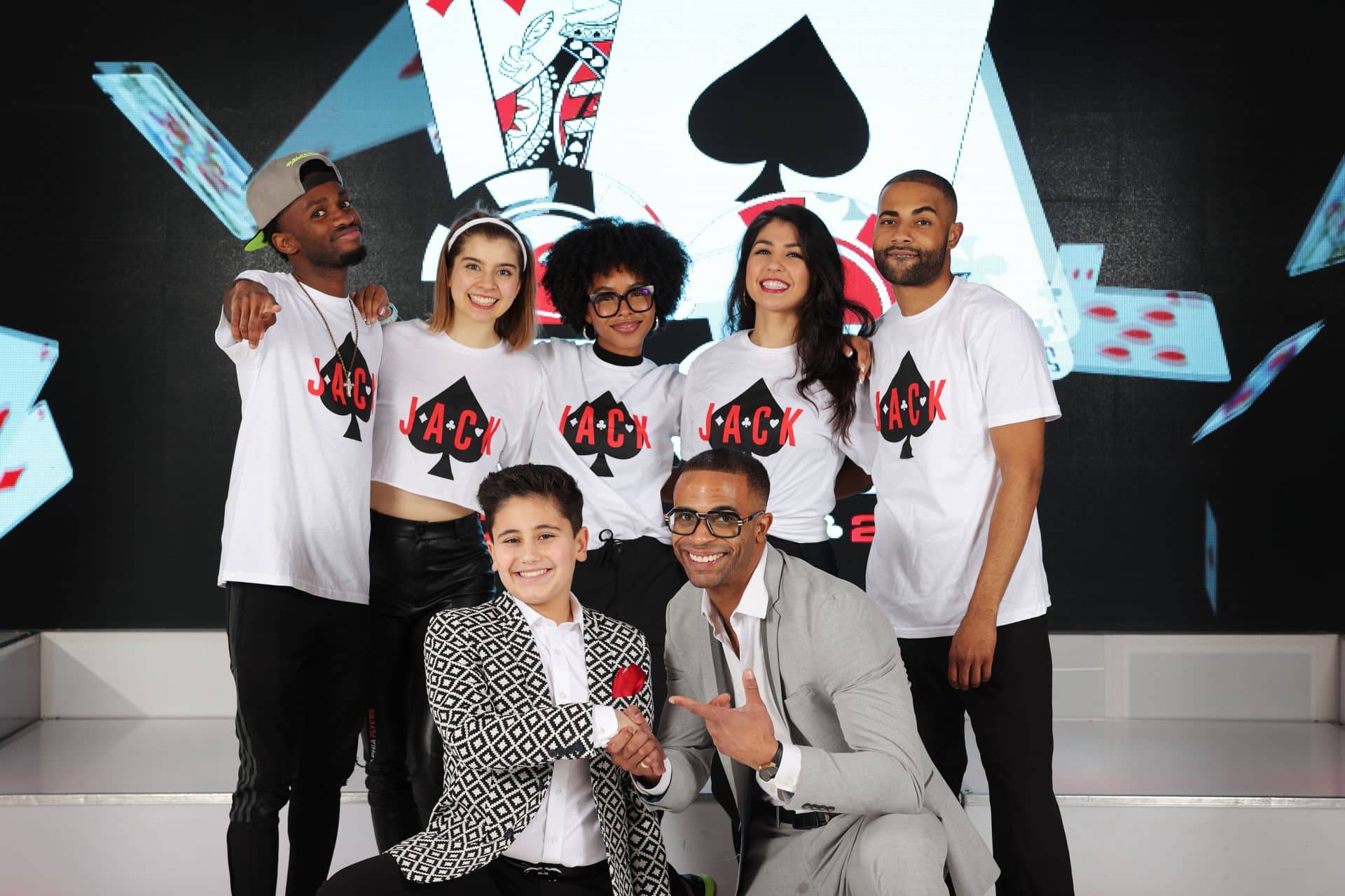 Custom Logo Tees for Casino Themed Bar Mitzvah