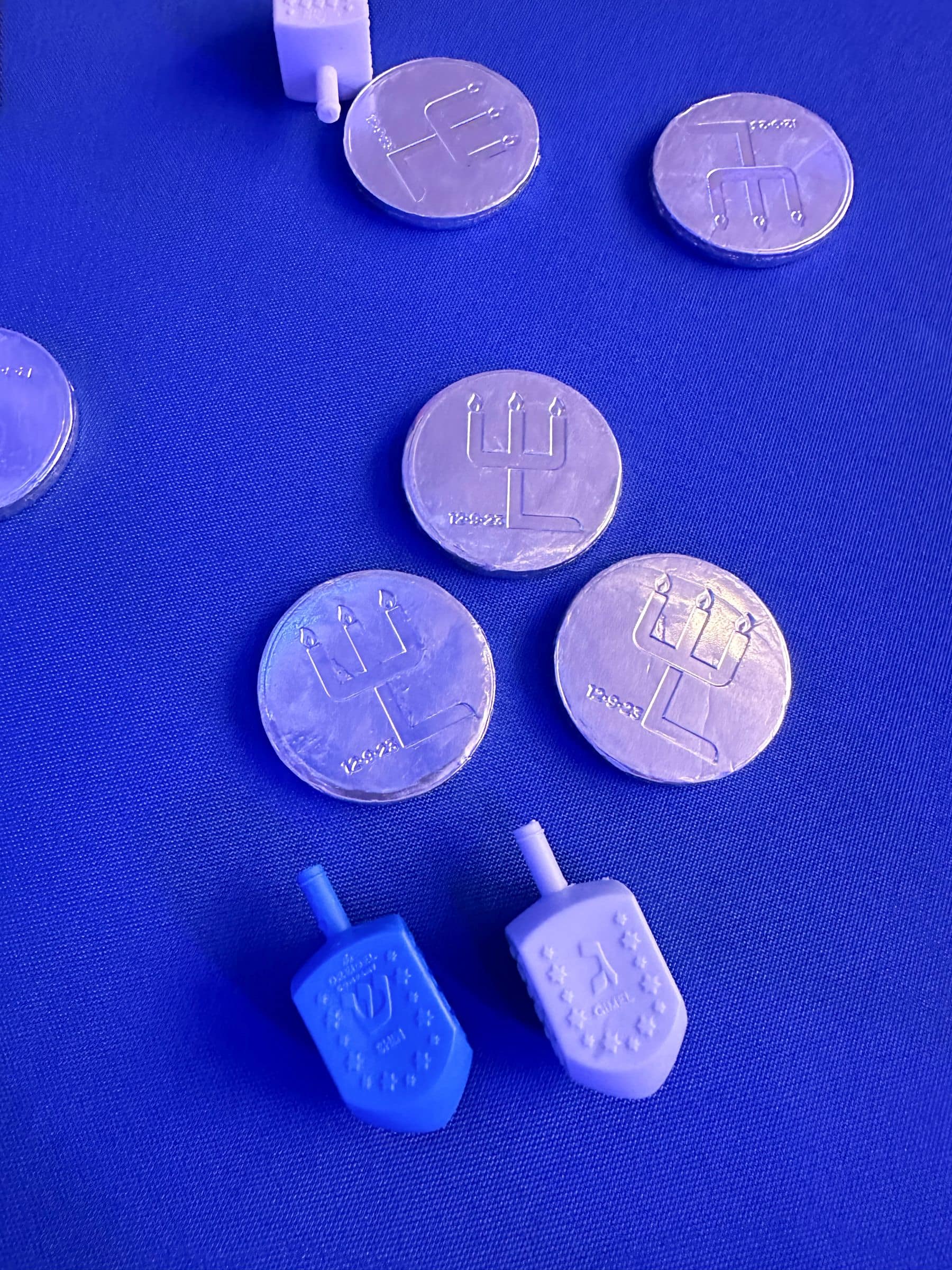 Custom Chocolate Coins for Chanukkah Themed Bar Mitzvah