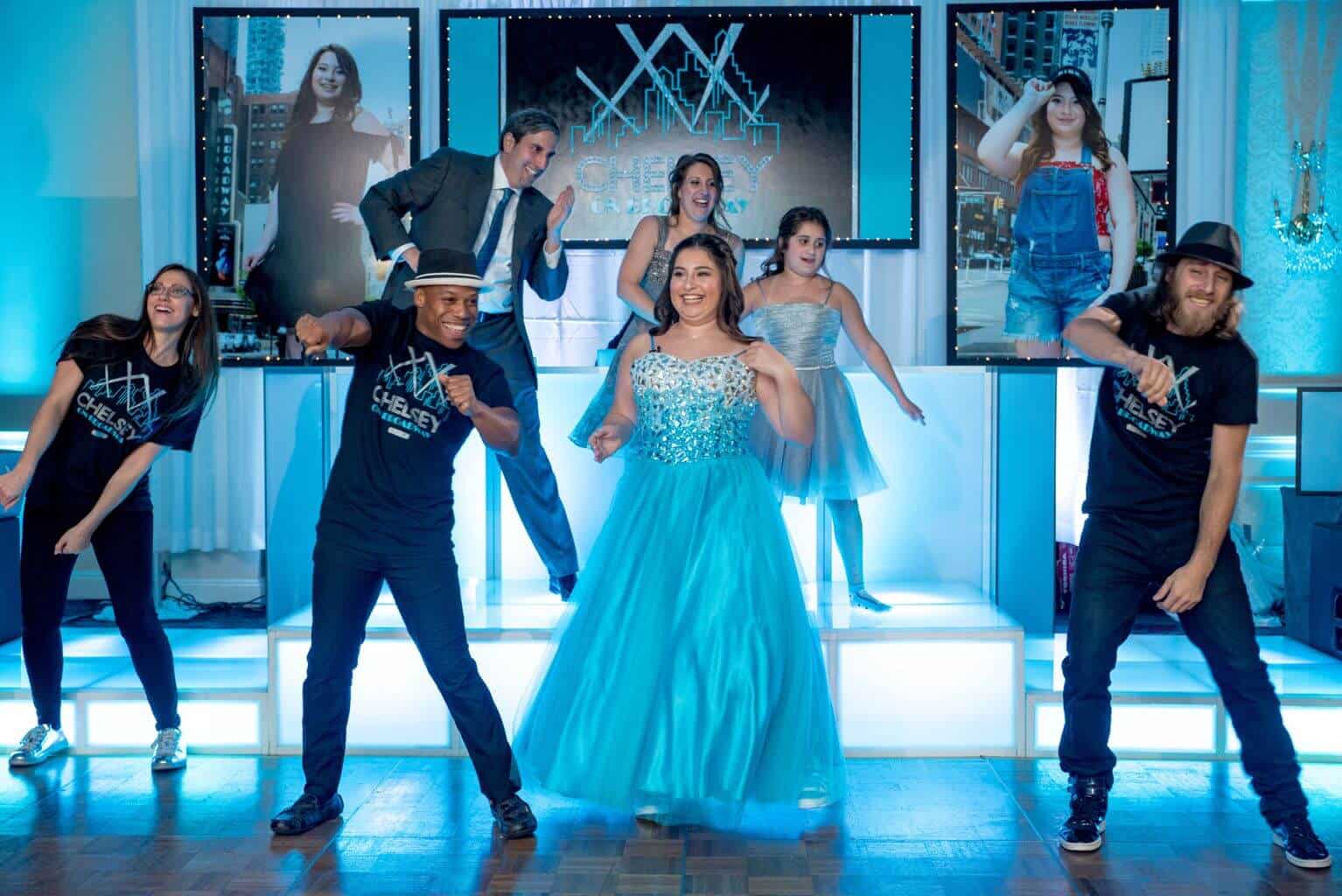 Custom T-shirts for Dance Floor Swag for Broadway Themed Bat Mitzvah