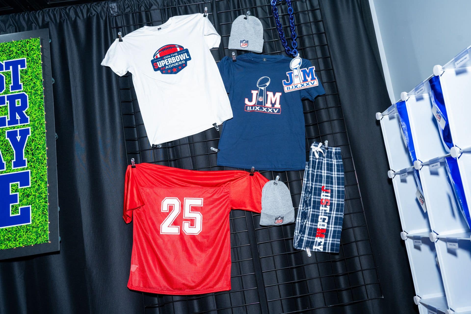 Bar Mitzvah Super Bowl Swag