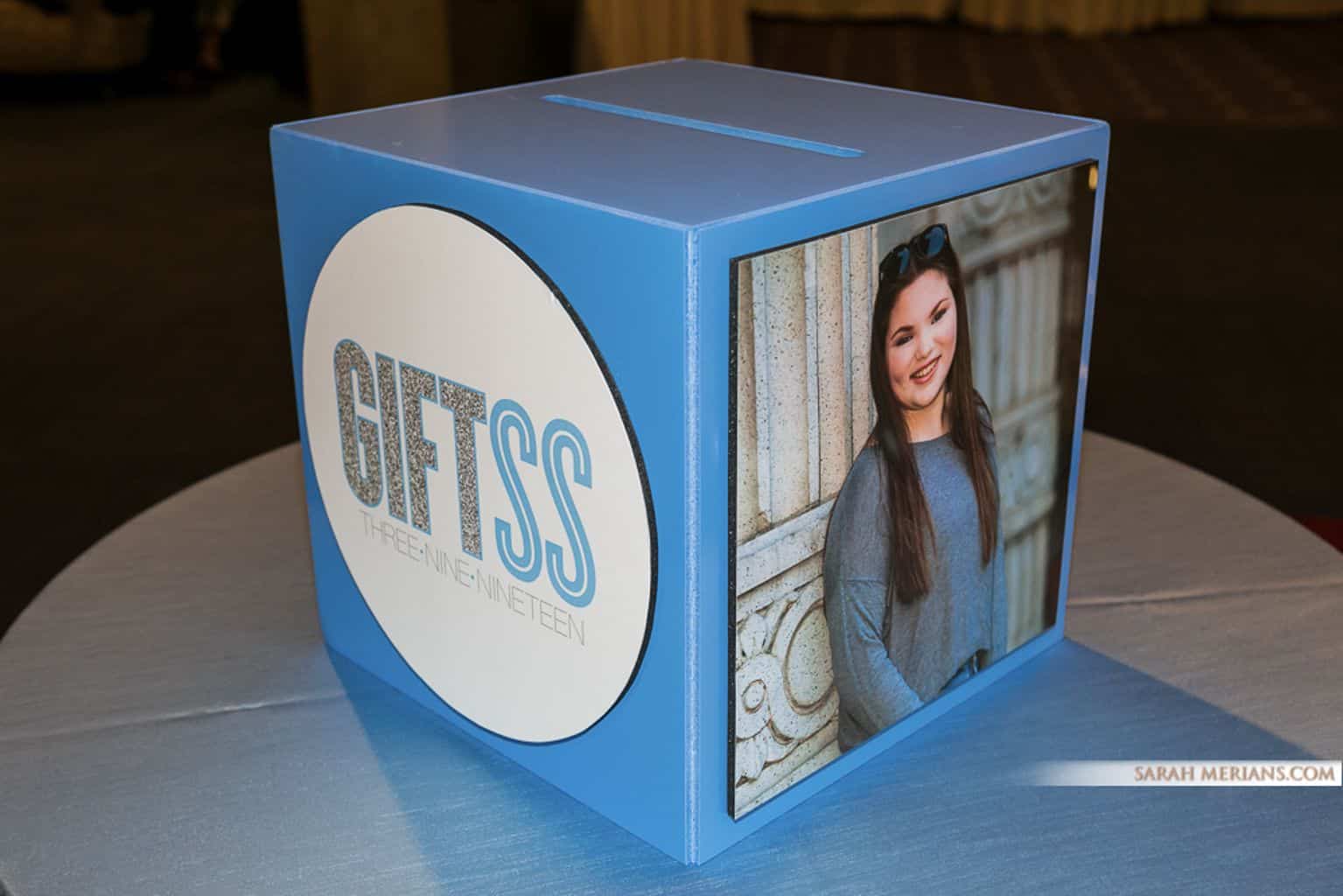 Bat Mitzvah Gift Box with Custom Logo and Photos