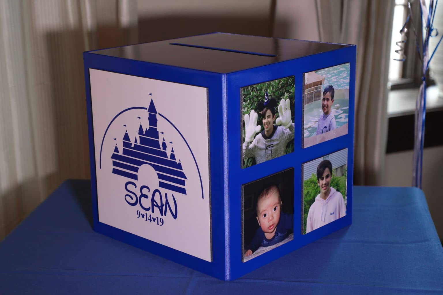 Disney Themed Gift Box with Custom Logo and Photos