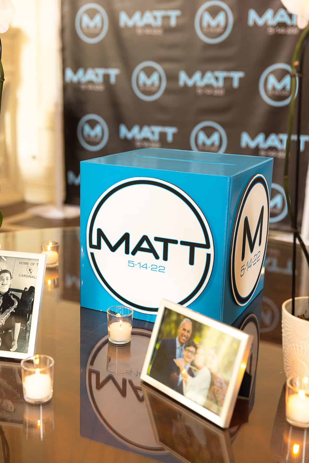 Bar Mitzvah Gift Box with Custom Logos