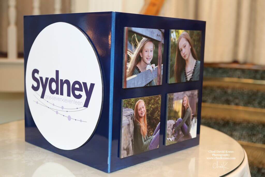 Bat Mitzvah Gift Box with Custom Logo and Photos
