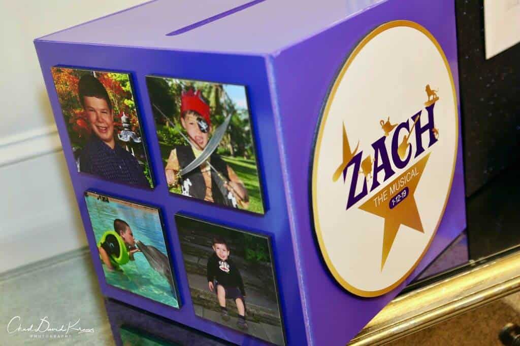 Broadway Themed Gift Box with Custom Logo and Photos